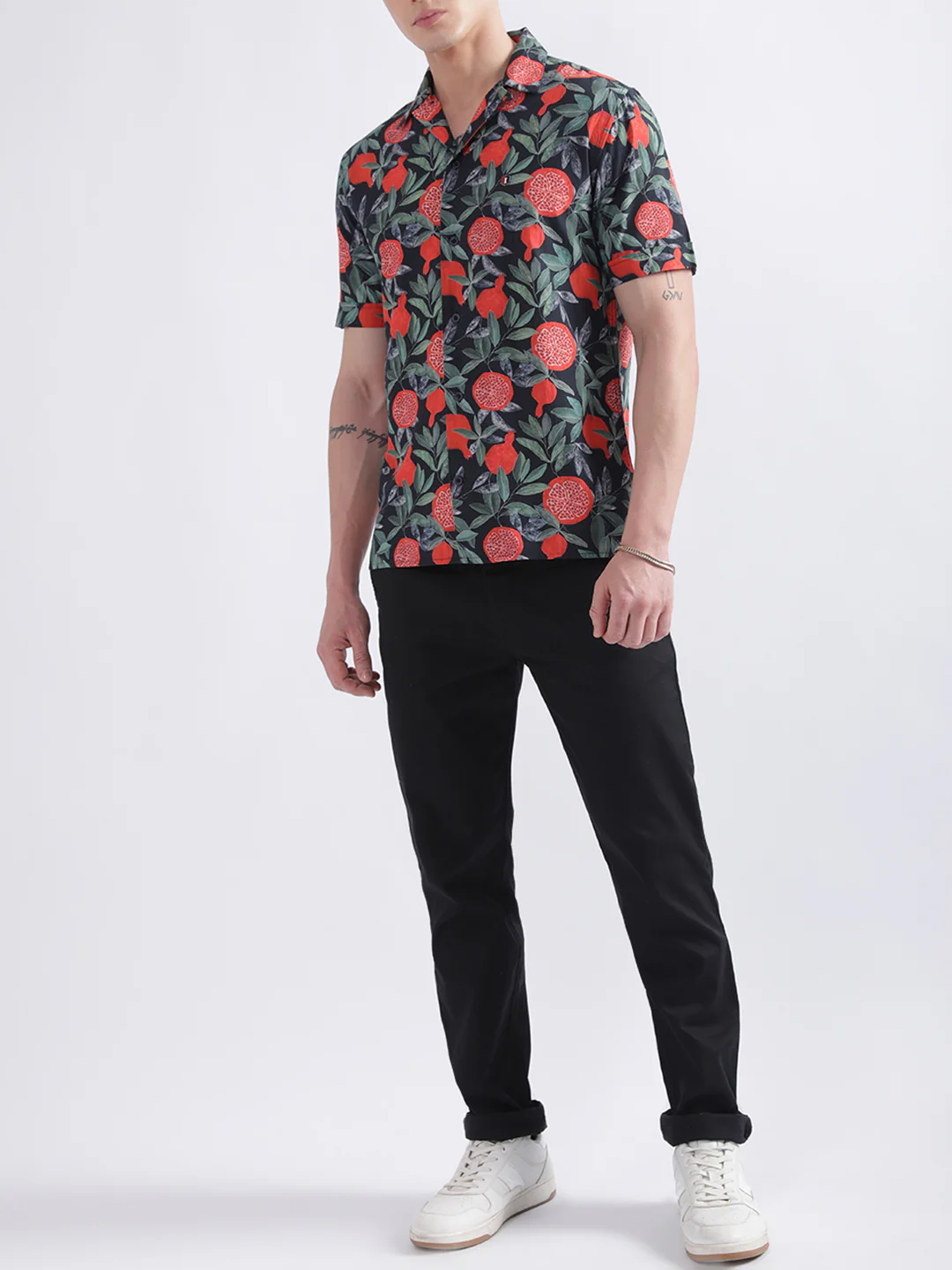 Iconic Multi Floral Print Regular Fit Shirt - Image 5
