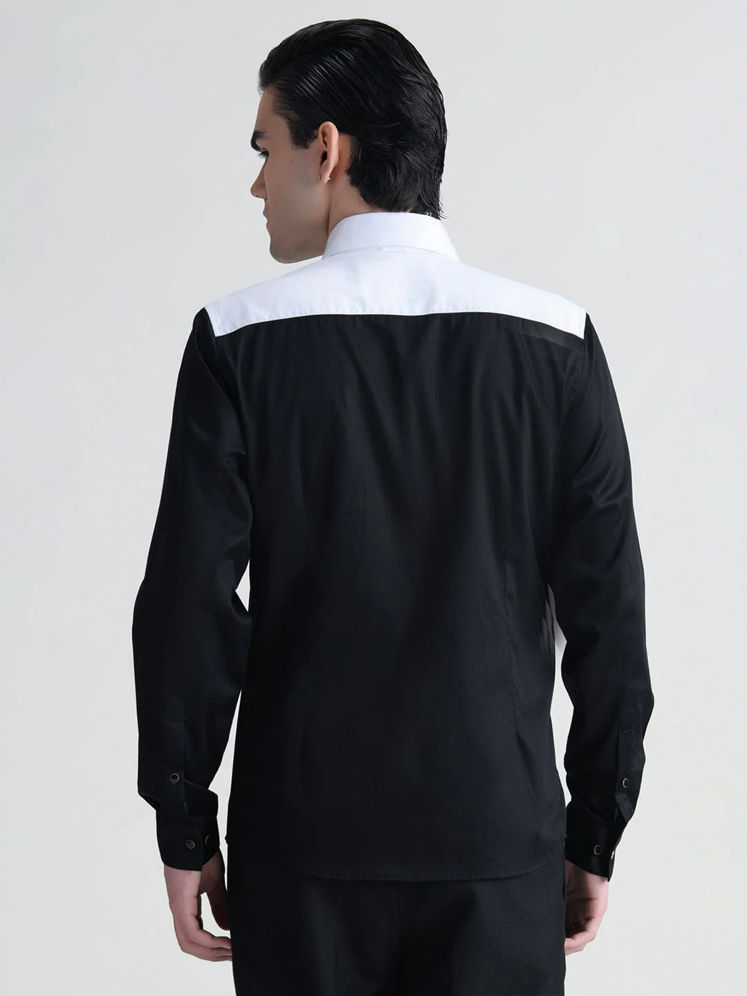Abkasa Men White Collar Shirt - Image 4