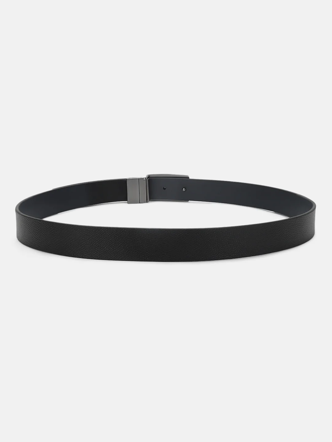 Antony Morato Men Black Solid Push Pin Closure Belt - Image 4