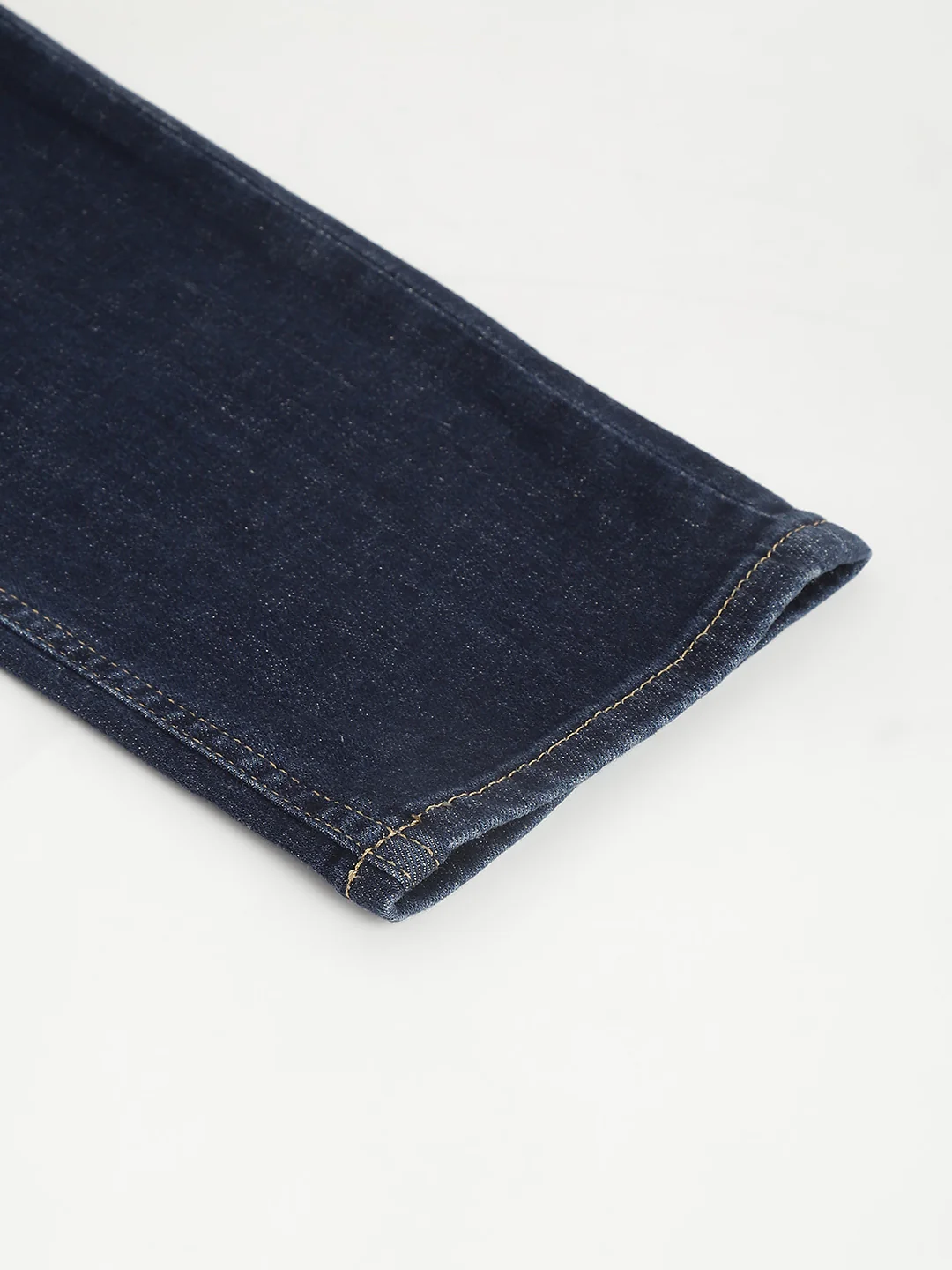 Antony Morato Men Blue Solid Mid-Rise Tapered Fit Jeans - Image 9