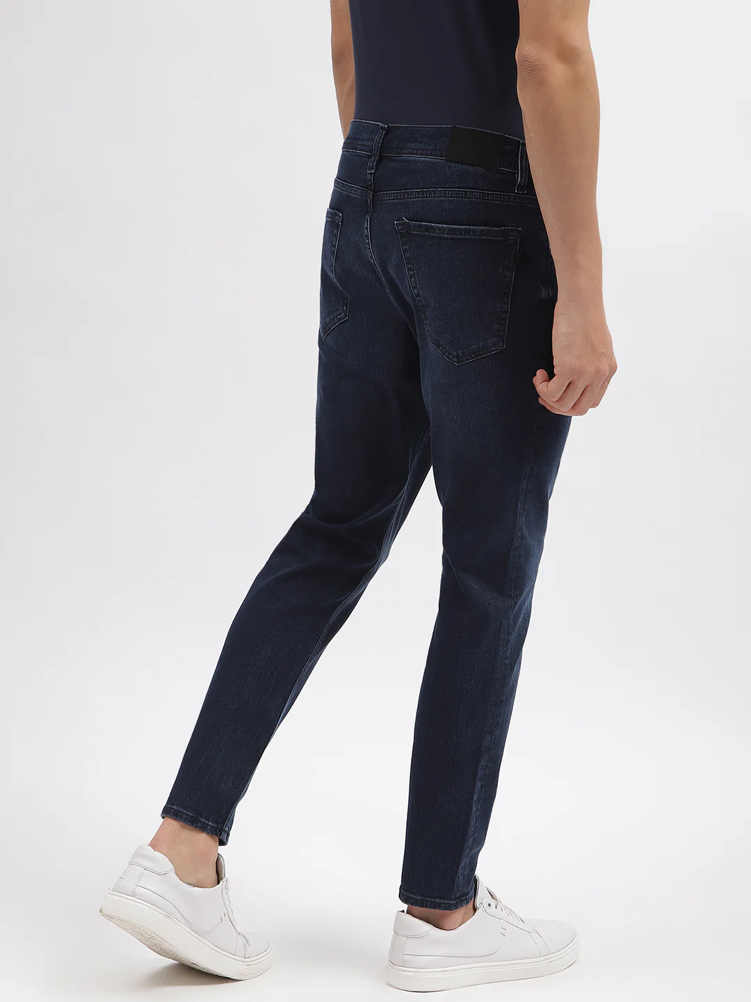 Antony Morato Men Blue Solid Skinny Fit Mid-Rise Jeans - Image 4