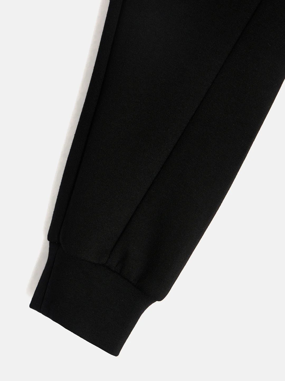 Antony Morato Boys Black Solid Regular Fit Joggers Style Sweatpant - Image 4