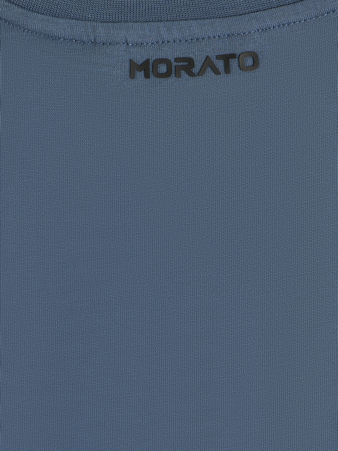 Antony Morato Boys Blue Printed Round Neck Short Sleeves Tshirt - Image 5