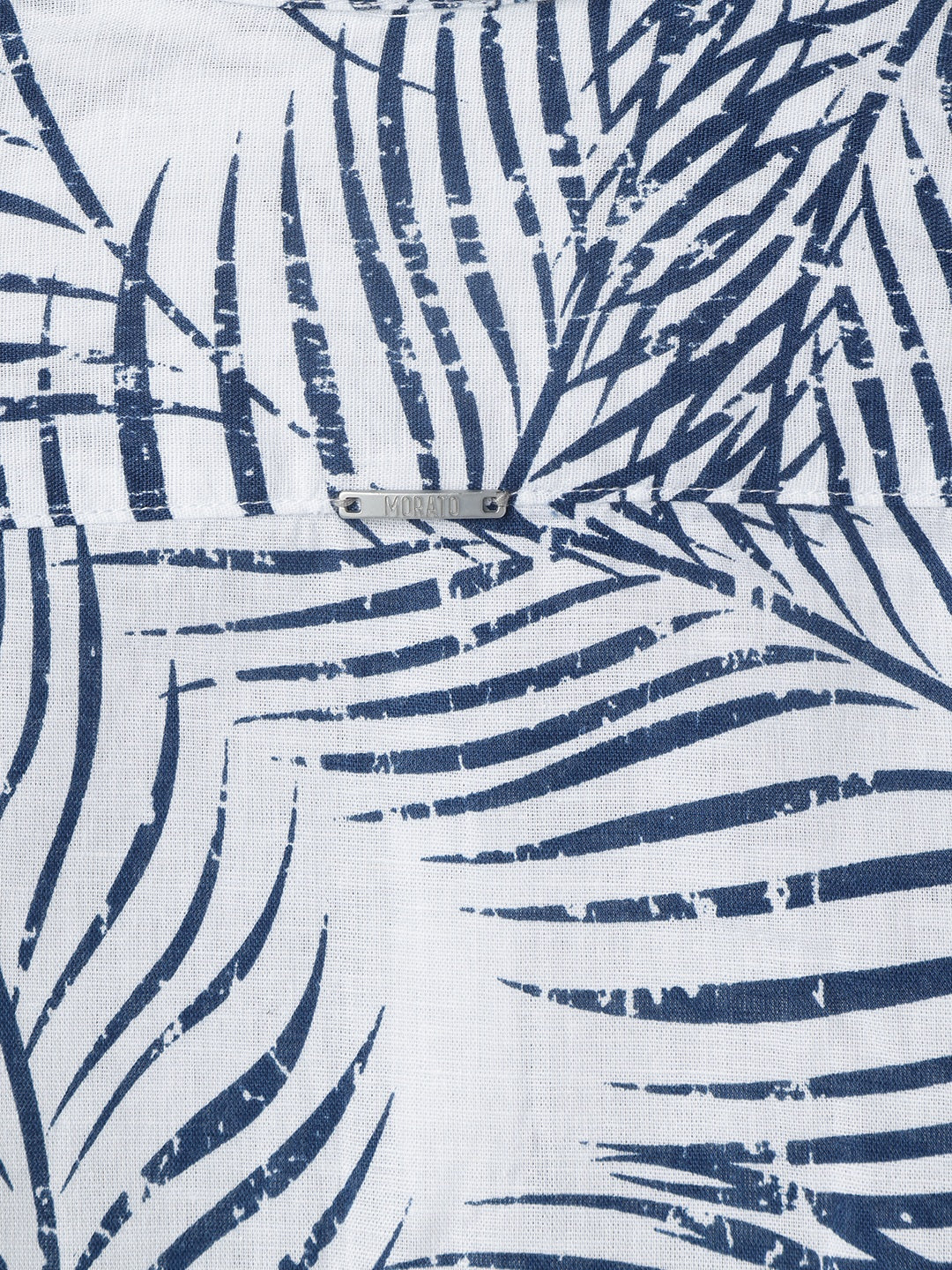 Antony Morato Boys White Printed Band Collar Full Sleeves Shirt - Image 4
