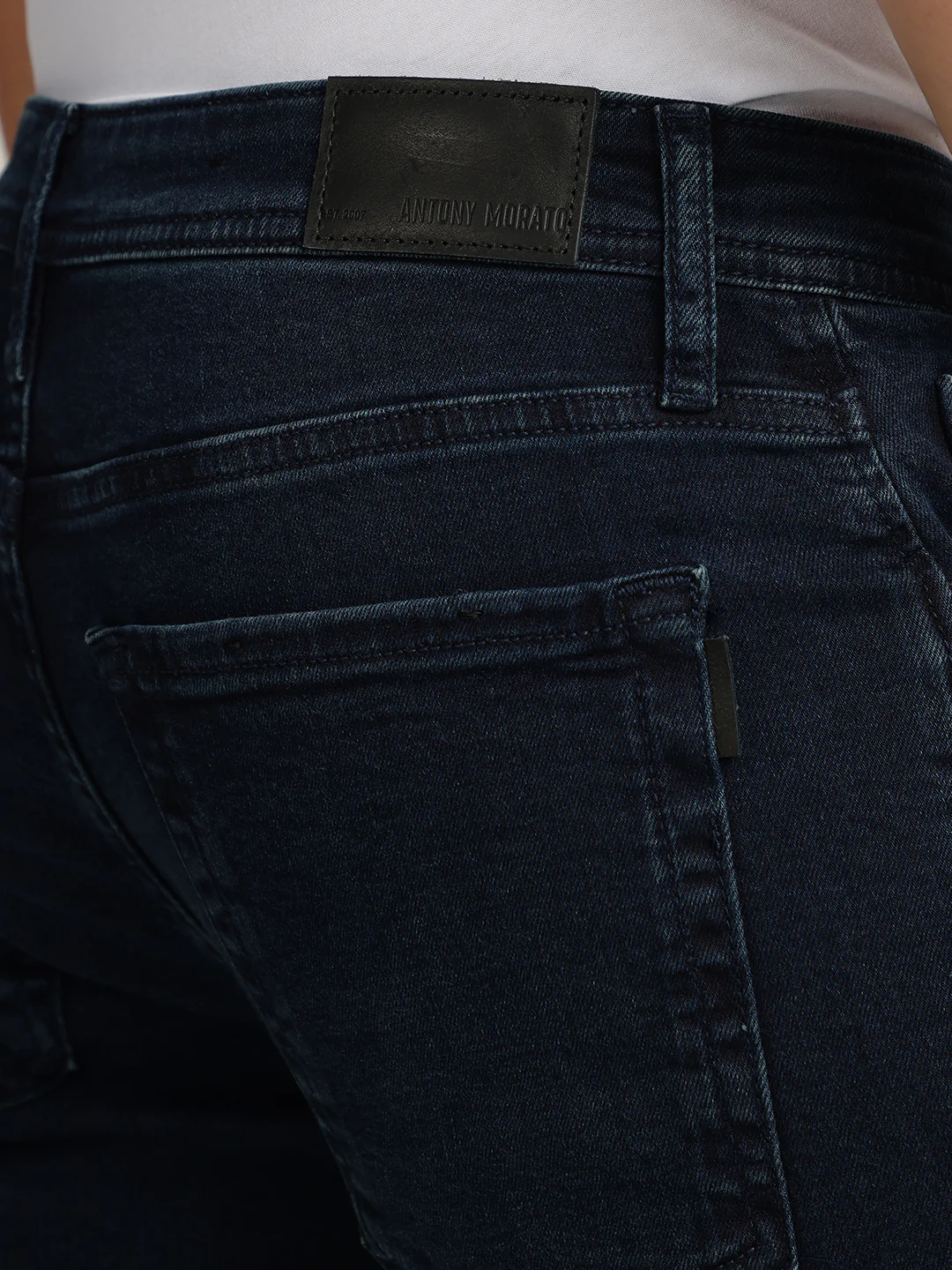 Antony Morato Men Washed Mid-Rise Jeans - Image 3