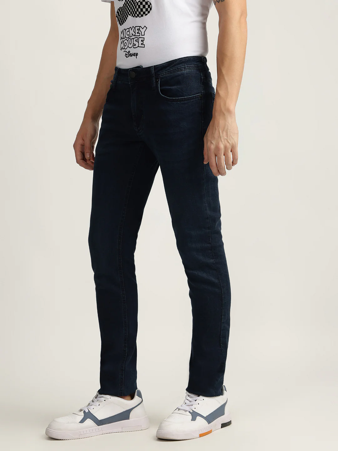 Antony Morato Men Washed Mid-Rise Jeans - Image 5