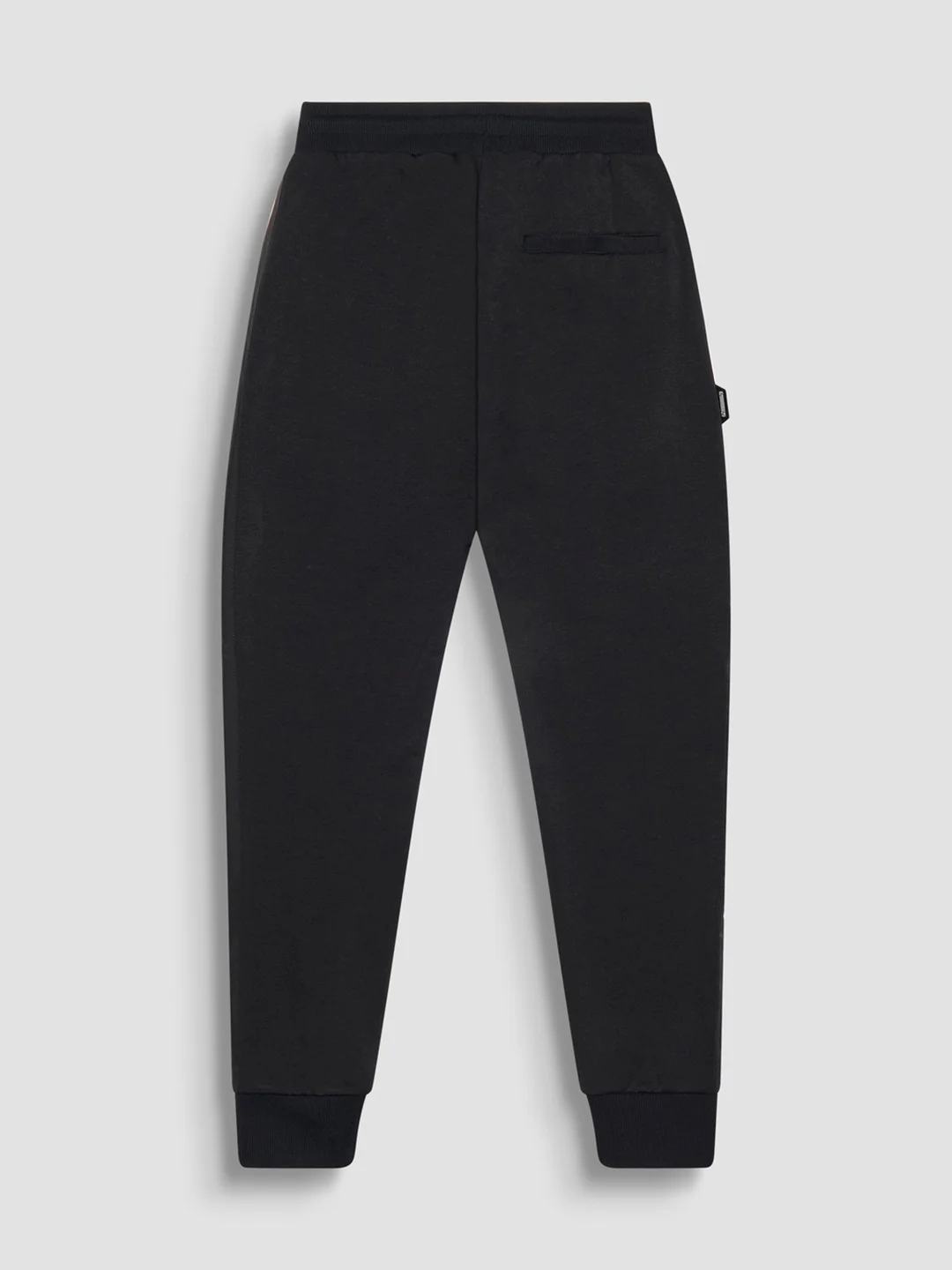 Antony Morato Men Black Solid Regular Fit Mid-Rise Jogger Style Track Pants - Image 6