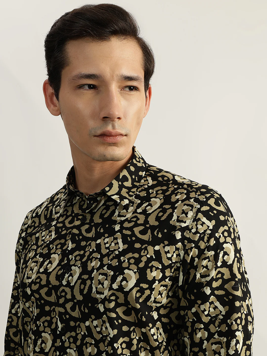 Antony Morato Men Multi Printed Spread Collar Full Sleeves Shirt - Image 2