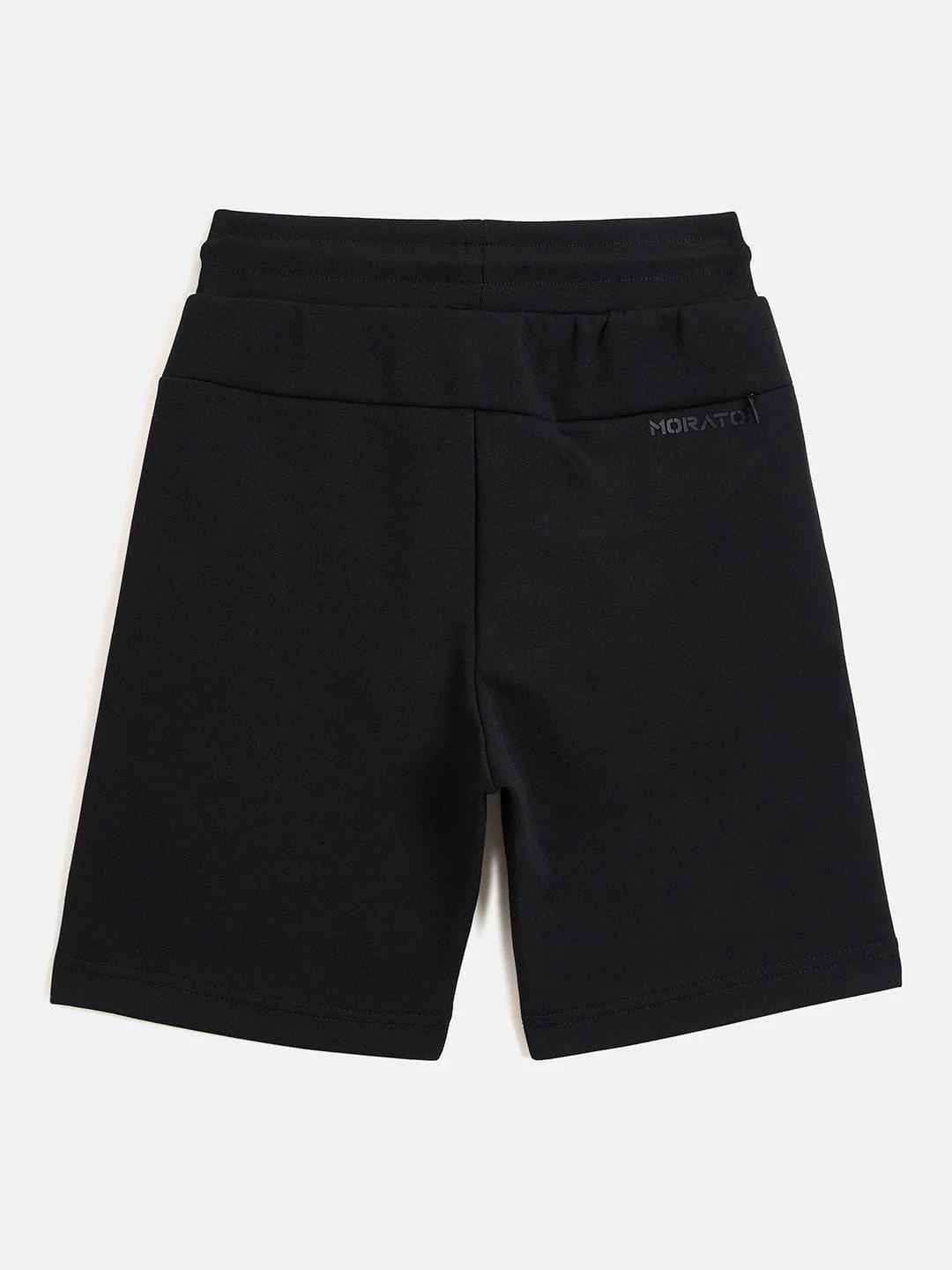 Antony Morato Boys Black Regular Fit Solid Shorts - Image 2