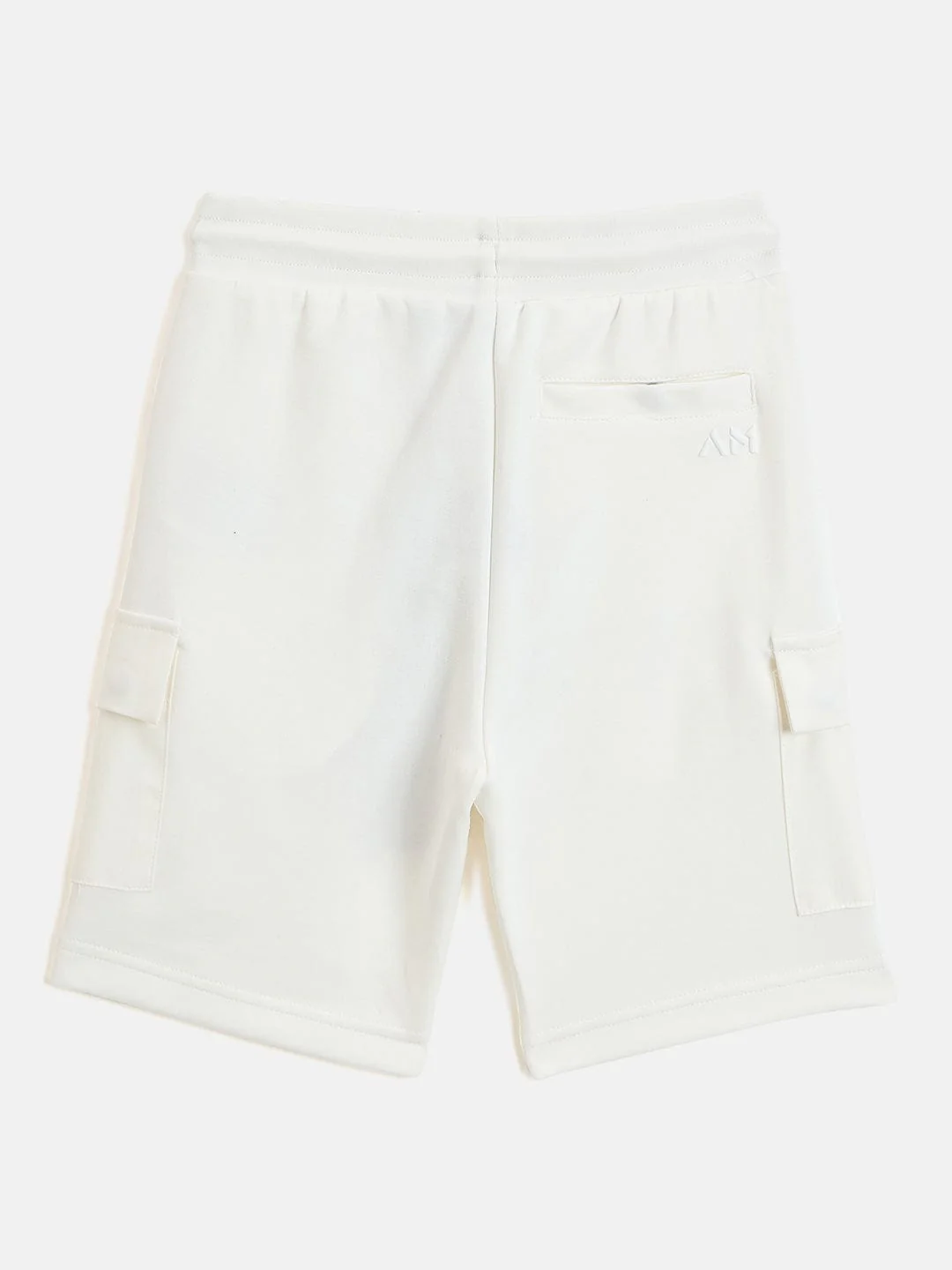 Antony Morato Boys Cream Regular Fit Solid Shorts - Image 2