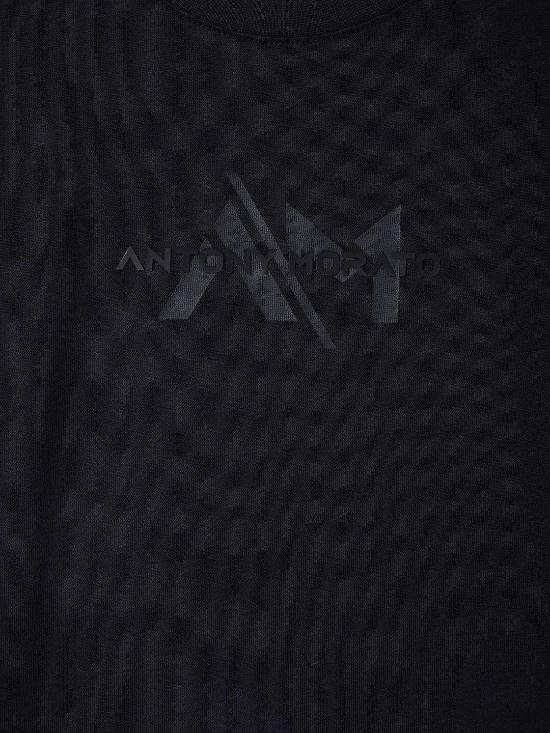 Antony Morato Boys Blue Placement Print Crew Neck TShirt - Image 3
