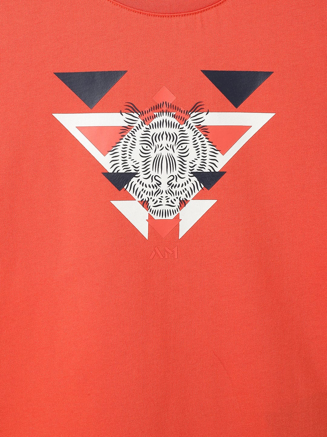 Antony Morato Boys Red Placement Print Crew Neck TShirt - Image 3