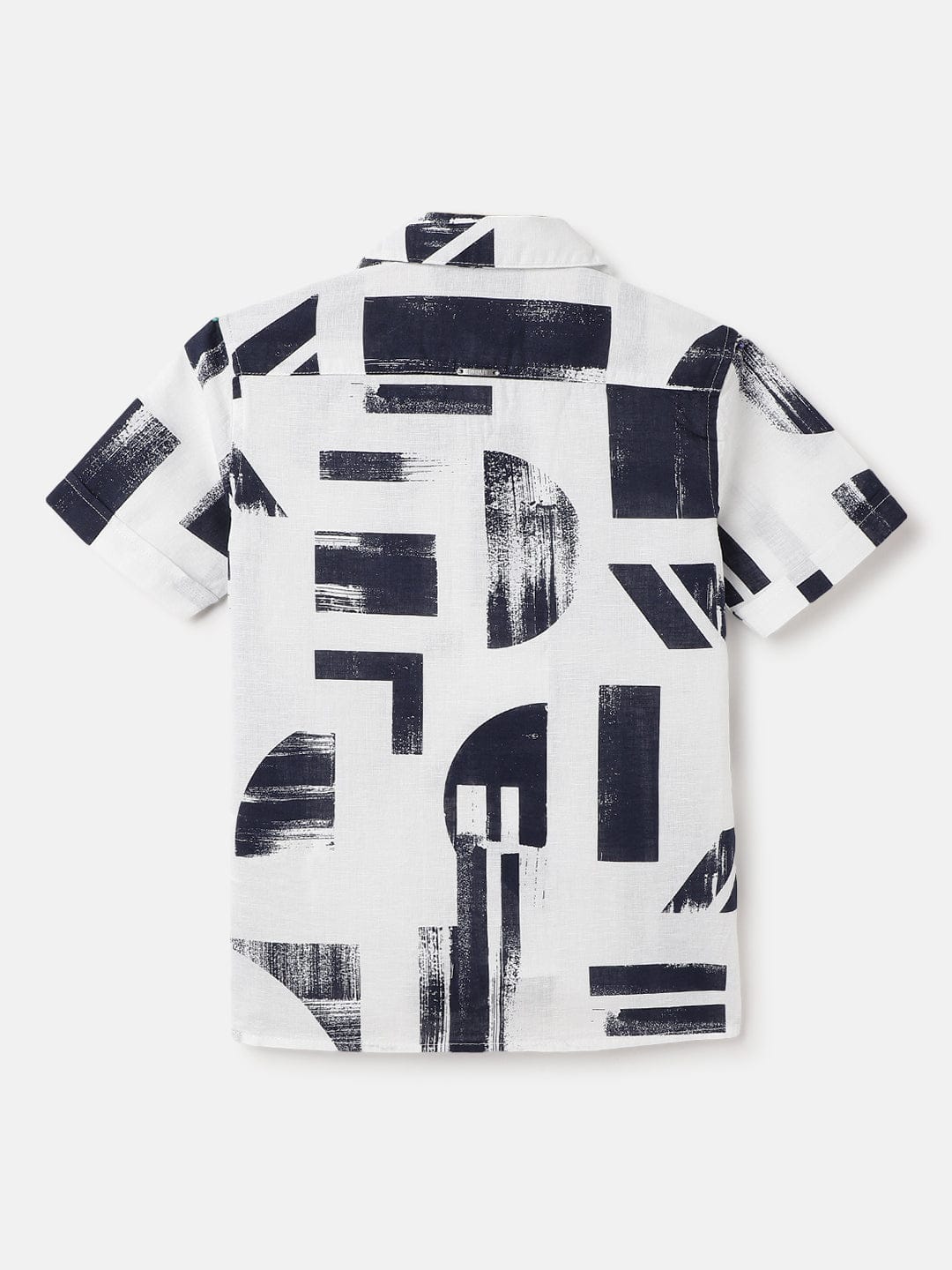 Antony Morato Boys Blue Printed Collar Shirt - Image 2
