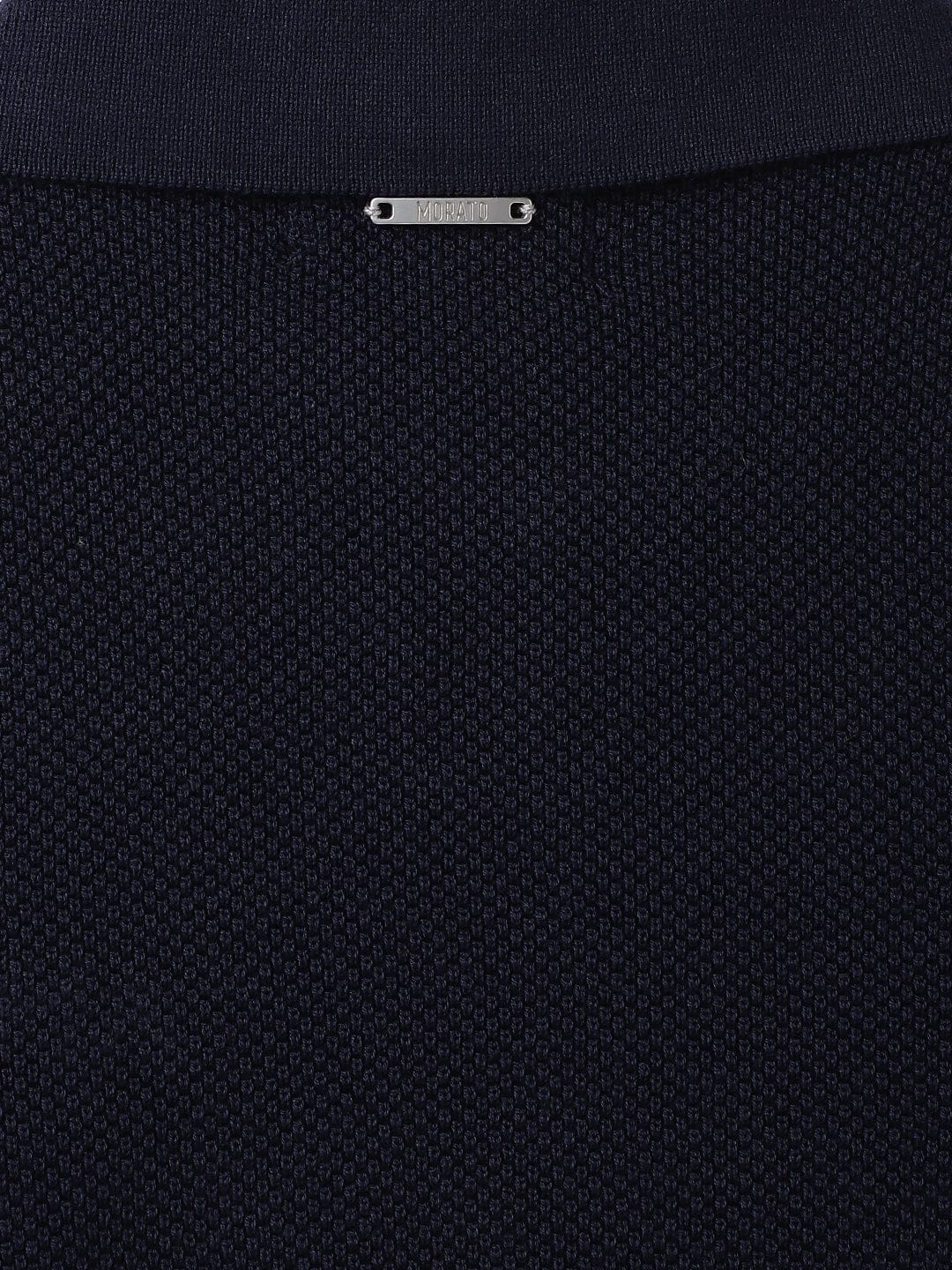 Antony Morato Boys Blue Solid Polo Tshirt - Image 5