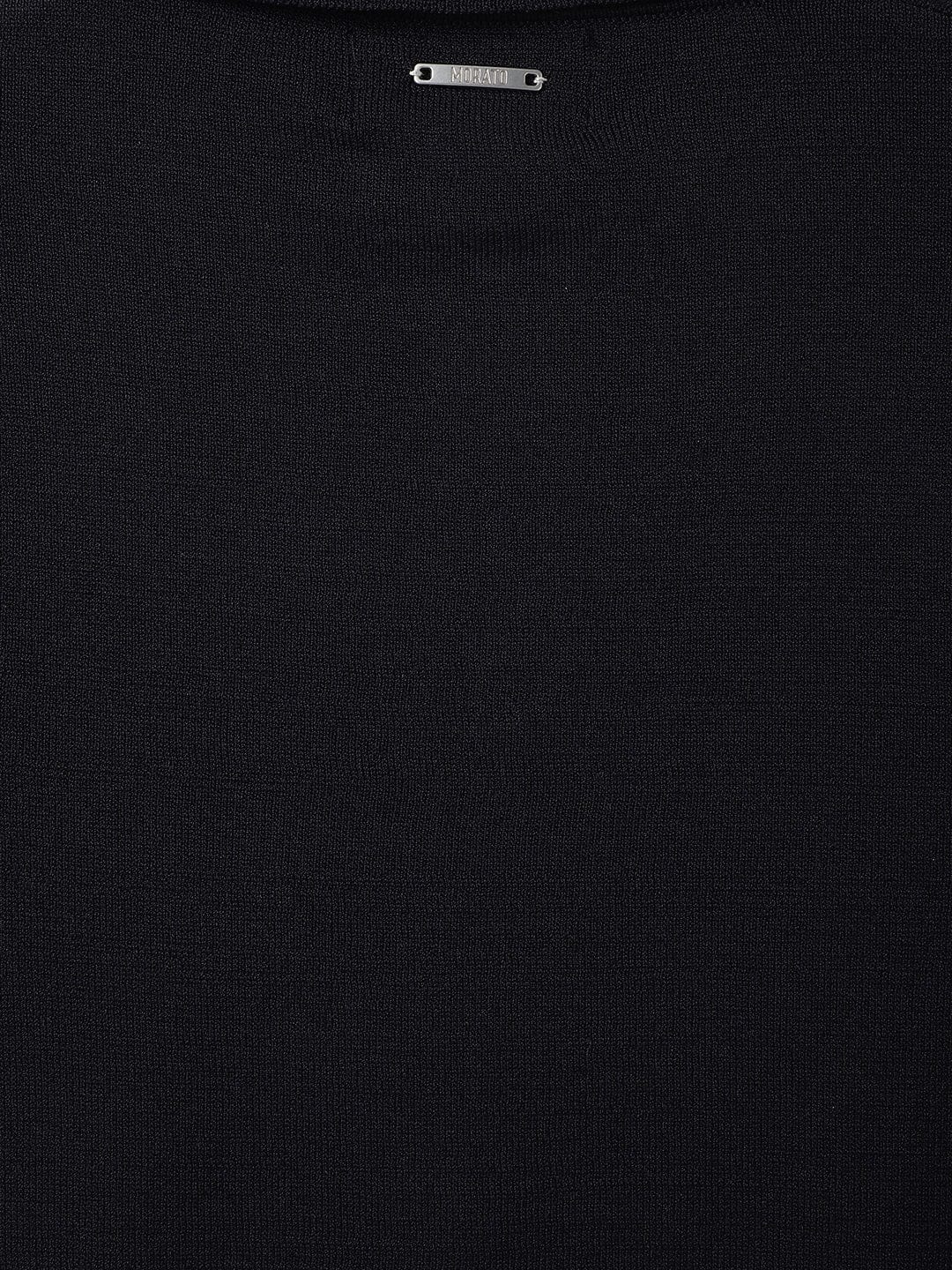 Antony Morato Boys Blue Solid Polo Tshirt - Image 4