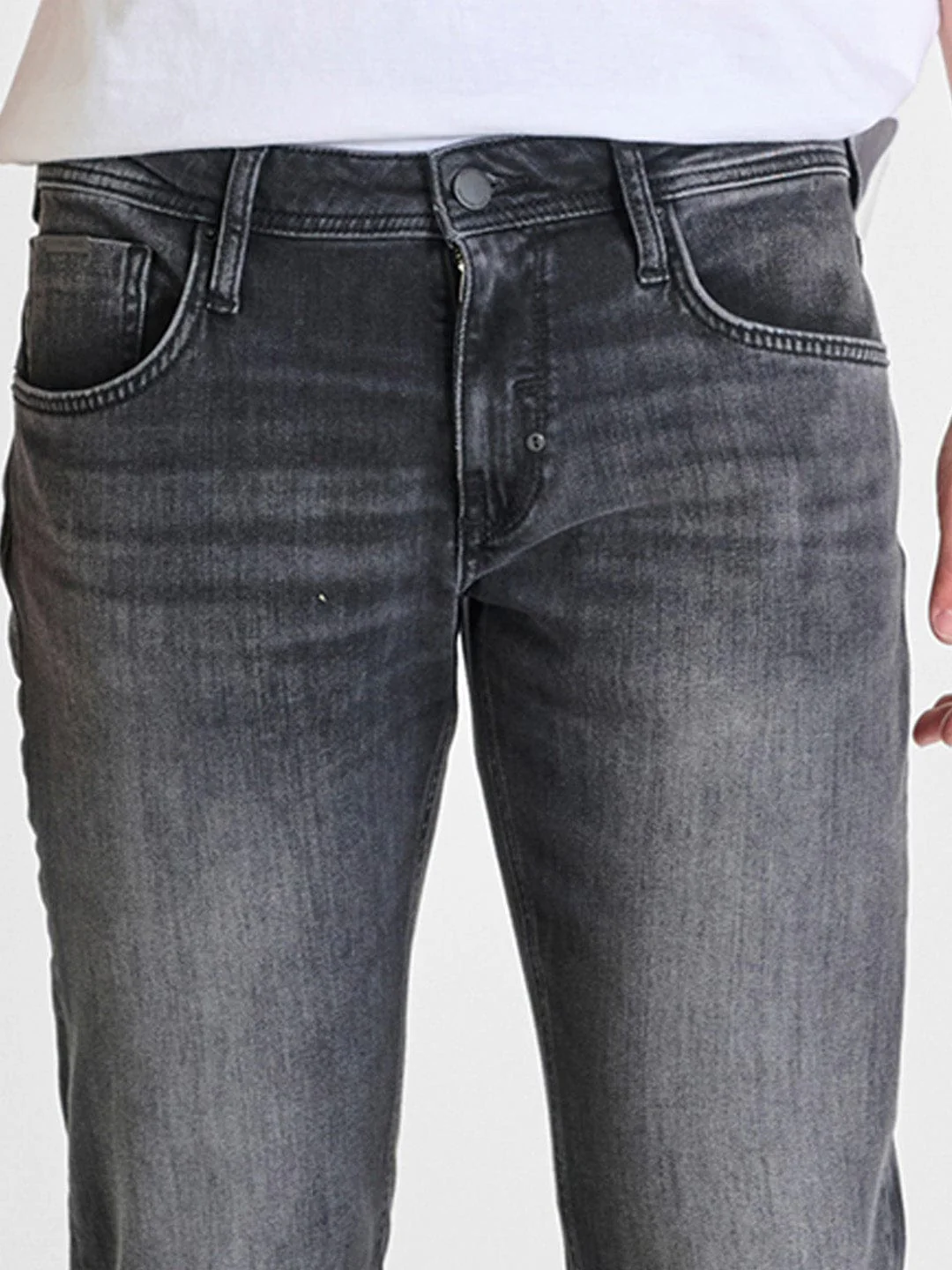 Antony Morato Men Black Tapered Fit Washed Jeans - Image 3