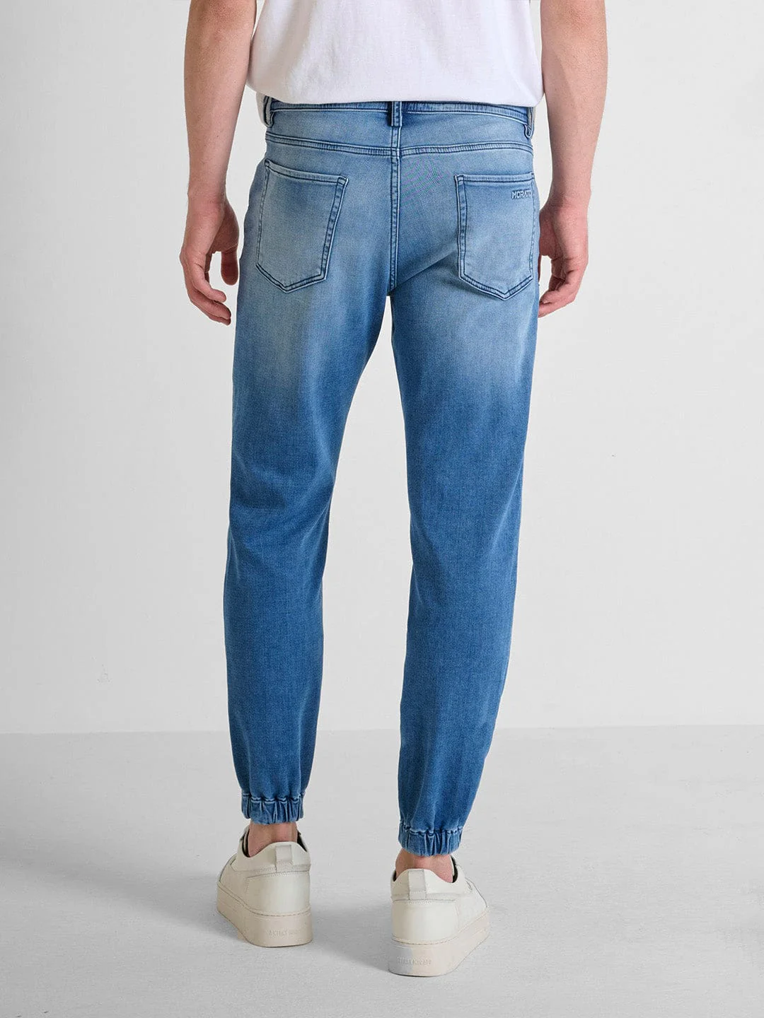 Antony Morato Men Blue Skinny Fit Washed Jeans - Image 2