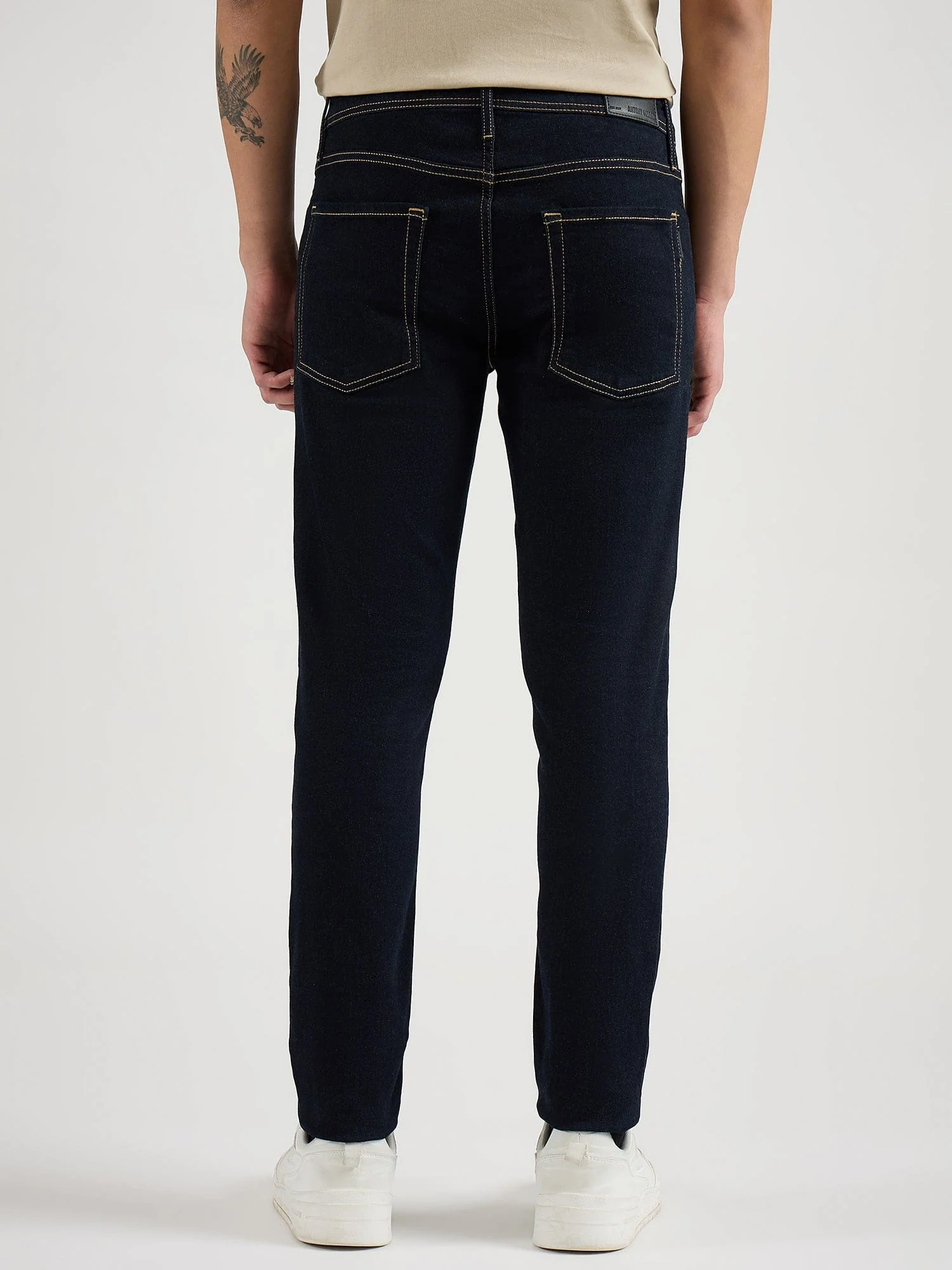 Antony Morato Men Blue Slim Fit Washed Jeans - Image 4