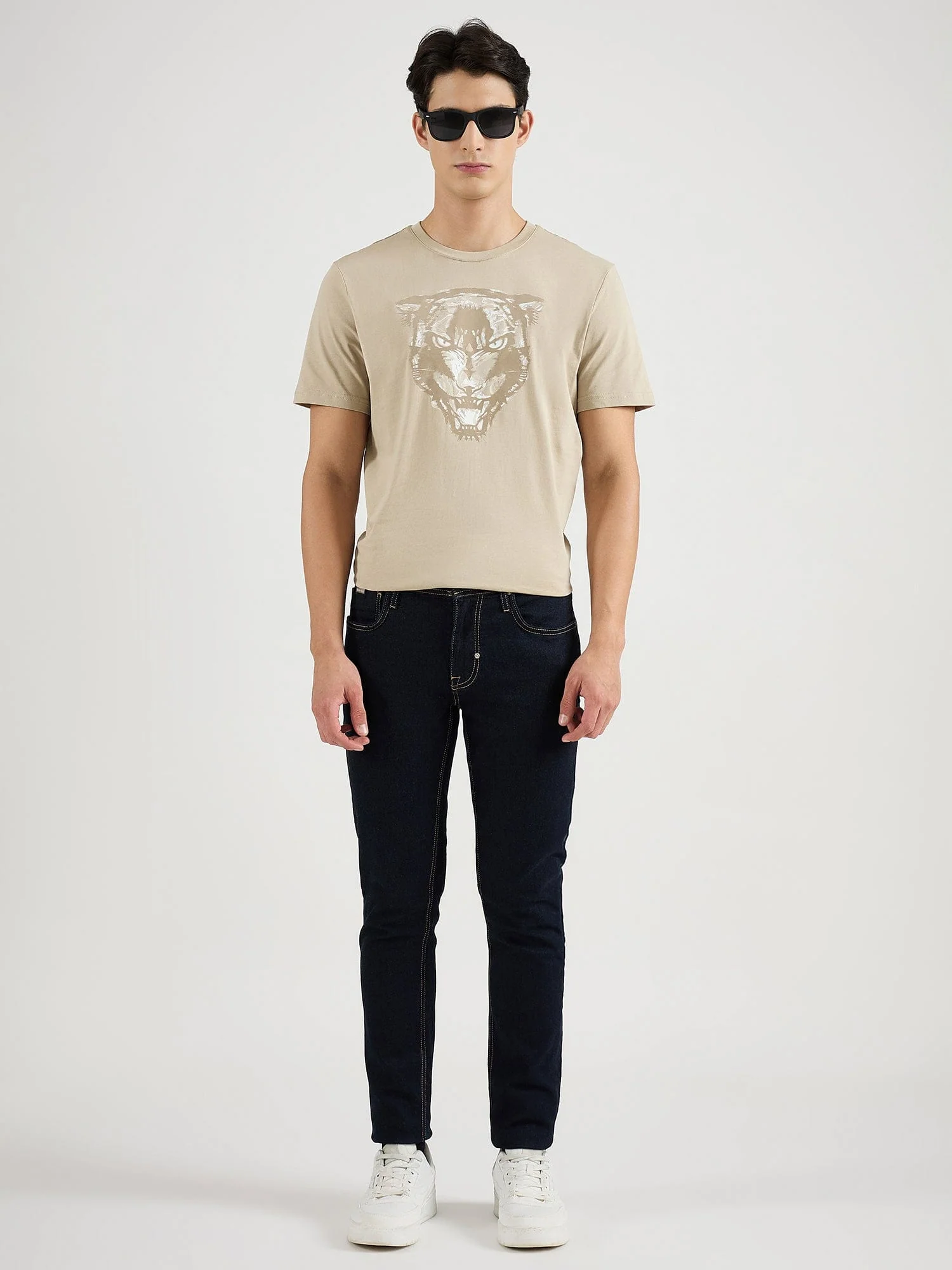 Antony Morato Men Blue Slim Fit Washed Jeans - Image 5