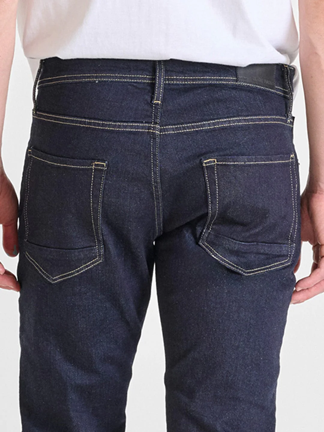Antony Morato Men Blue Comfort Tapered Fit Washed Jeans - Image 4
