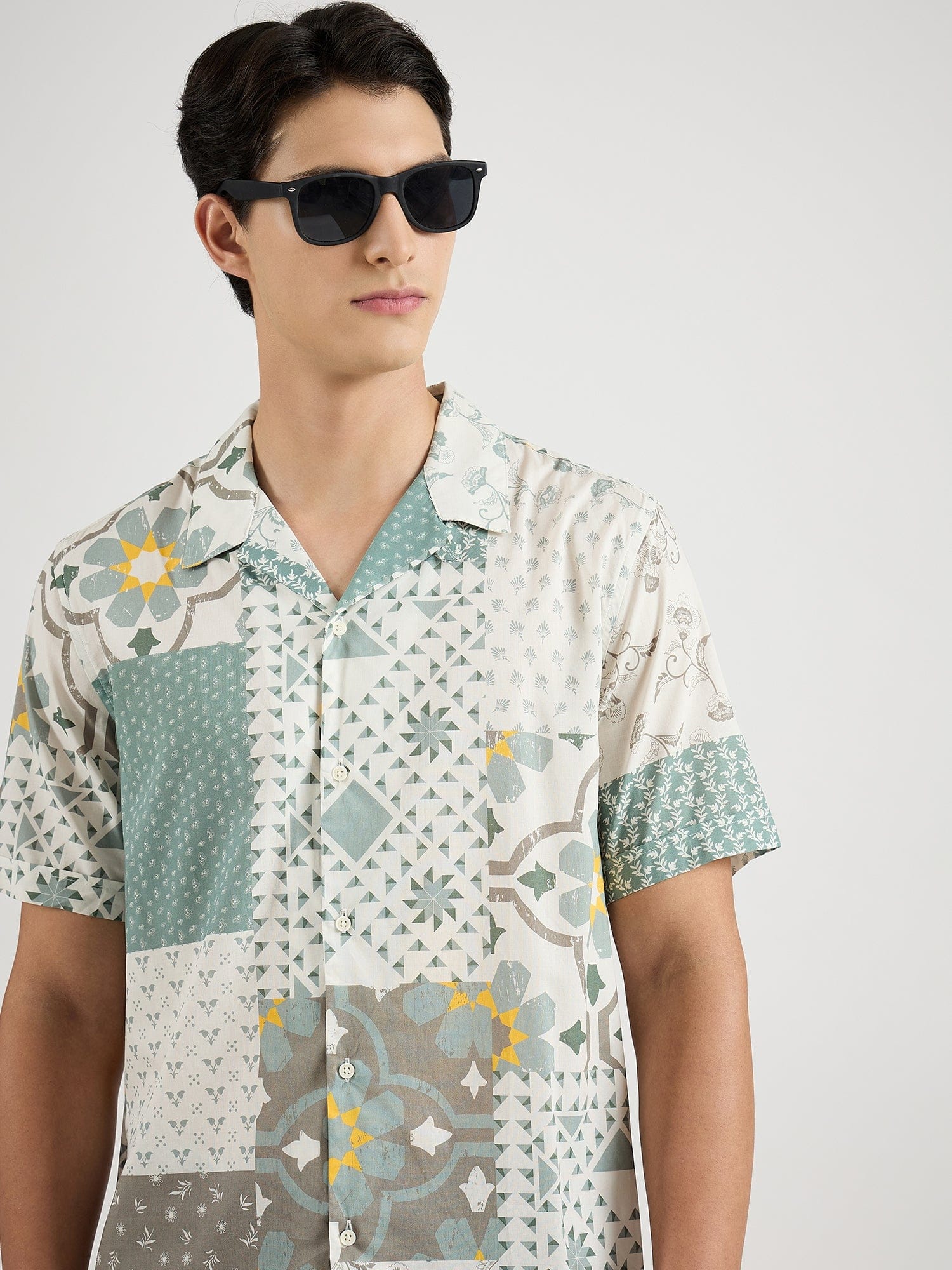 Antony Morato Men Multicolor Printed Collar Shirt - Image 3