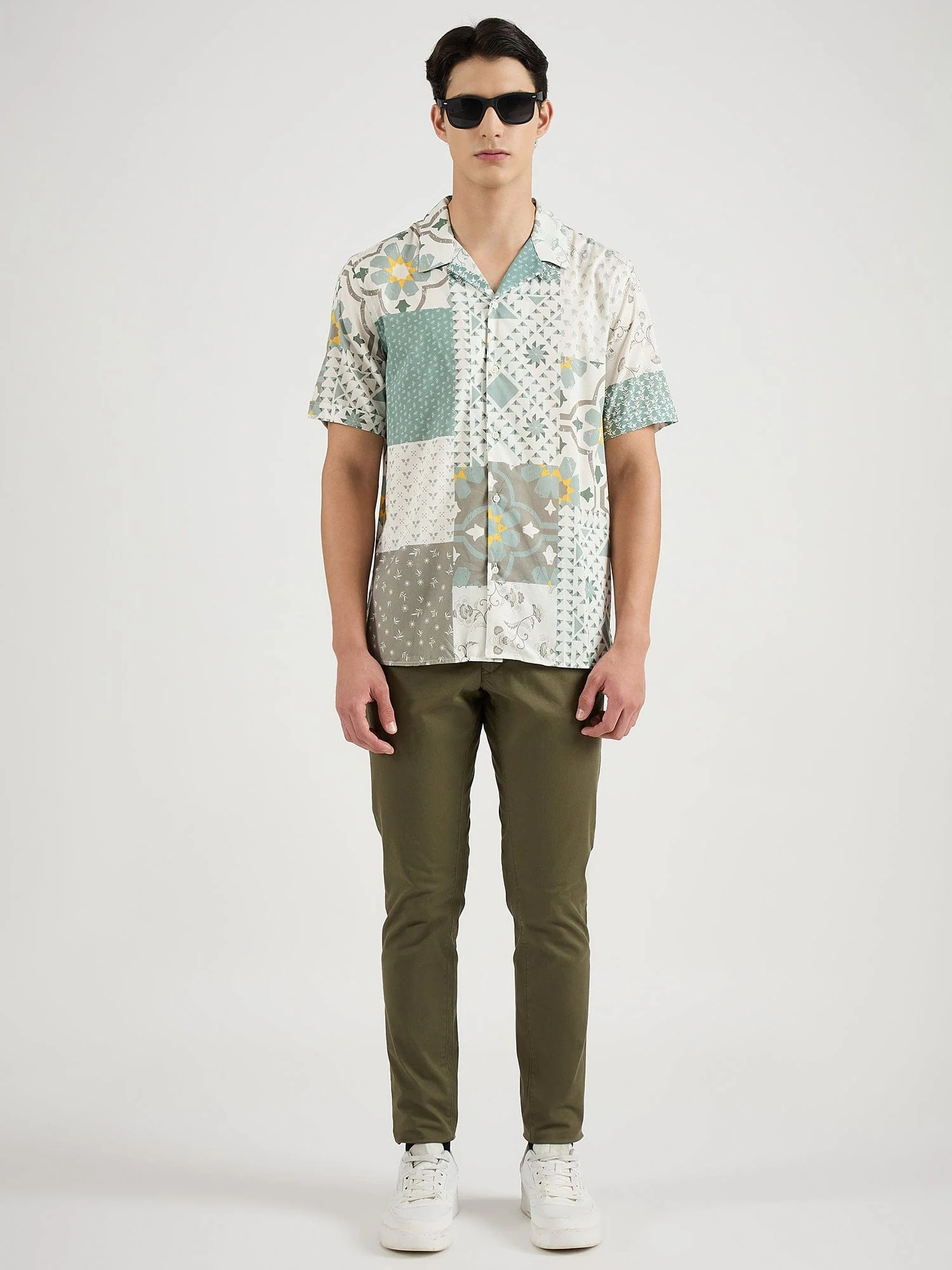Antony Morato Men Multicolor Printed Collar Shirt - Image 5