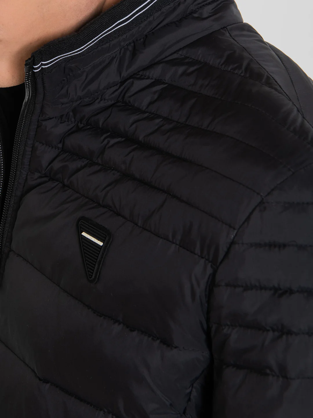 Antony Morato Men Solid High Neck Full Sleeves Jacket - Image 3