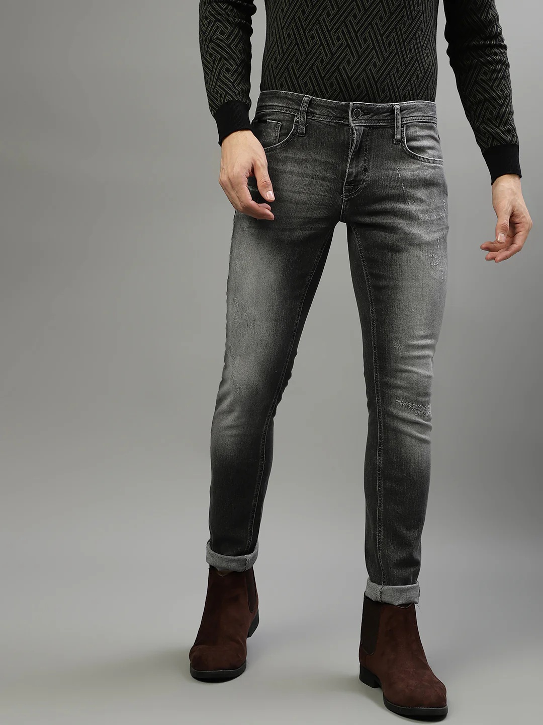 Antony Morato Men Tapered Fit Jeans - Image 6