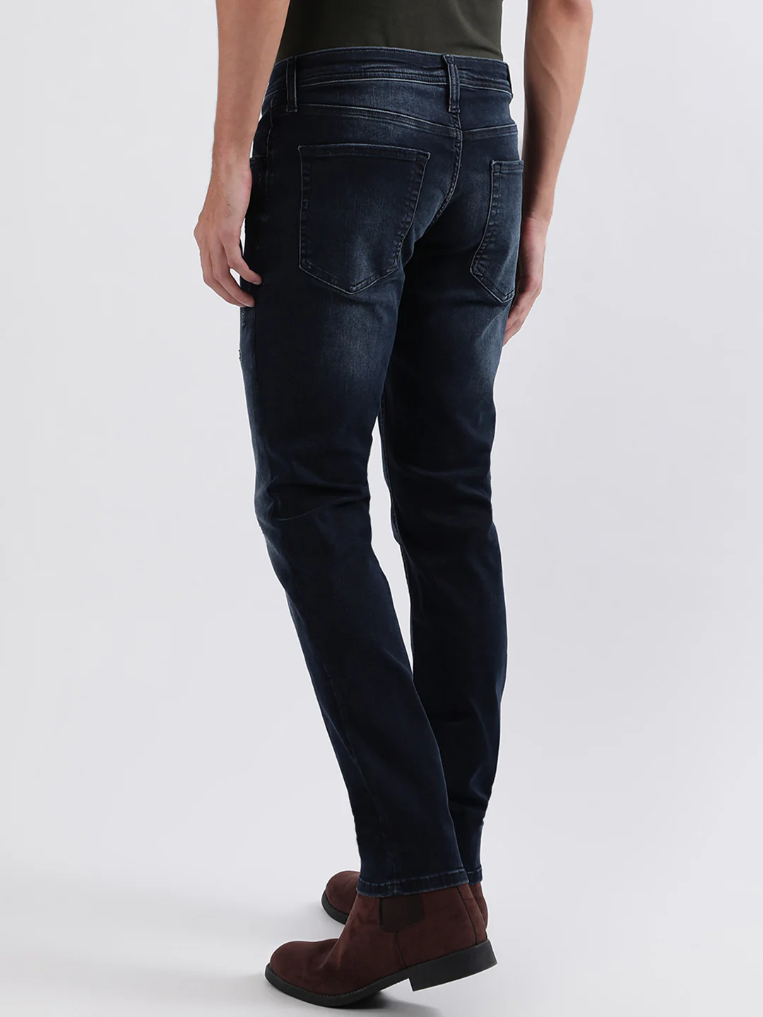 Antony Morato Men Solid Slim Fit Jeans - Image 3
