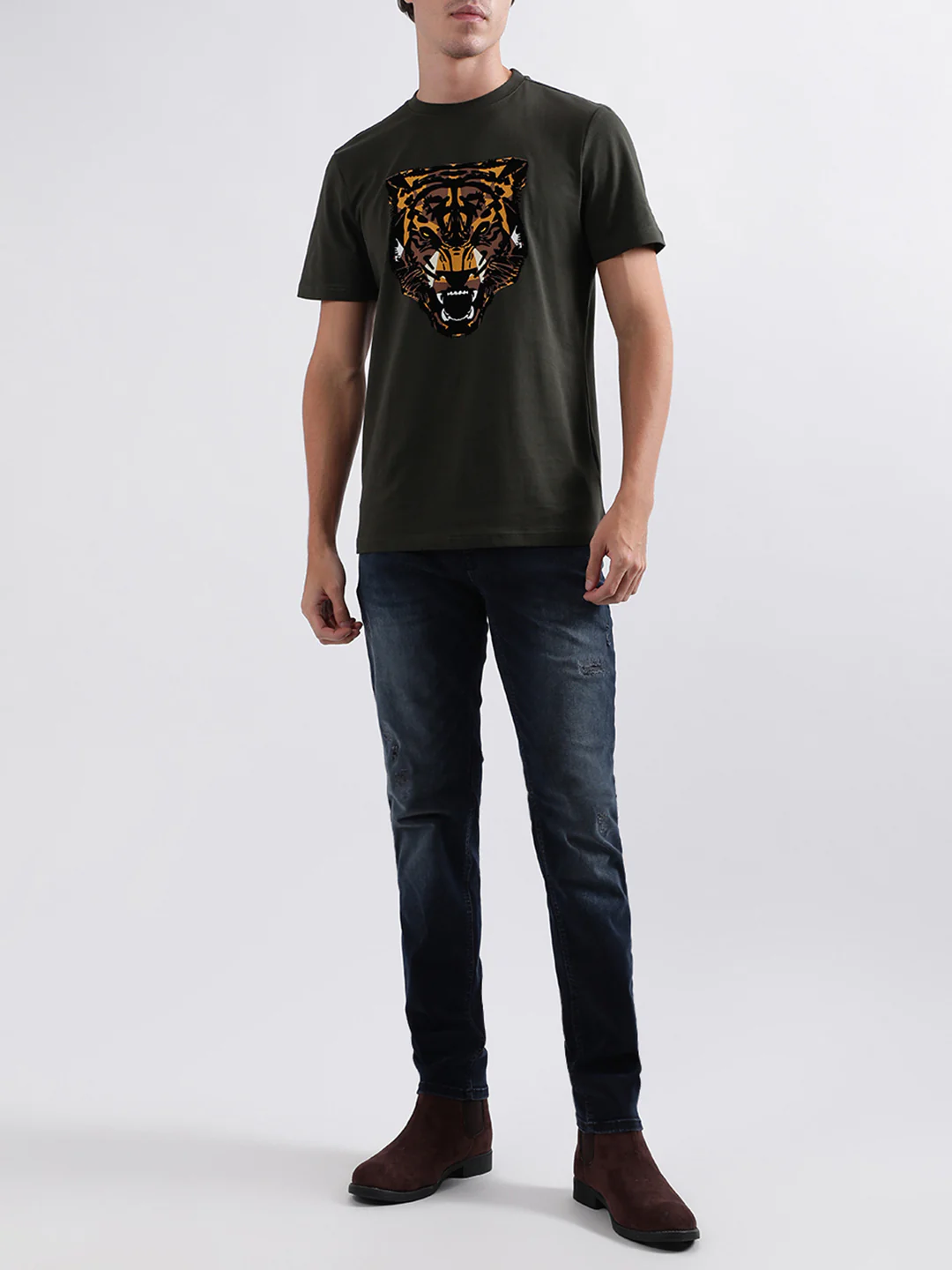 Antony Morato Men Solid Slim Fit Jeans - Image 4