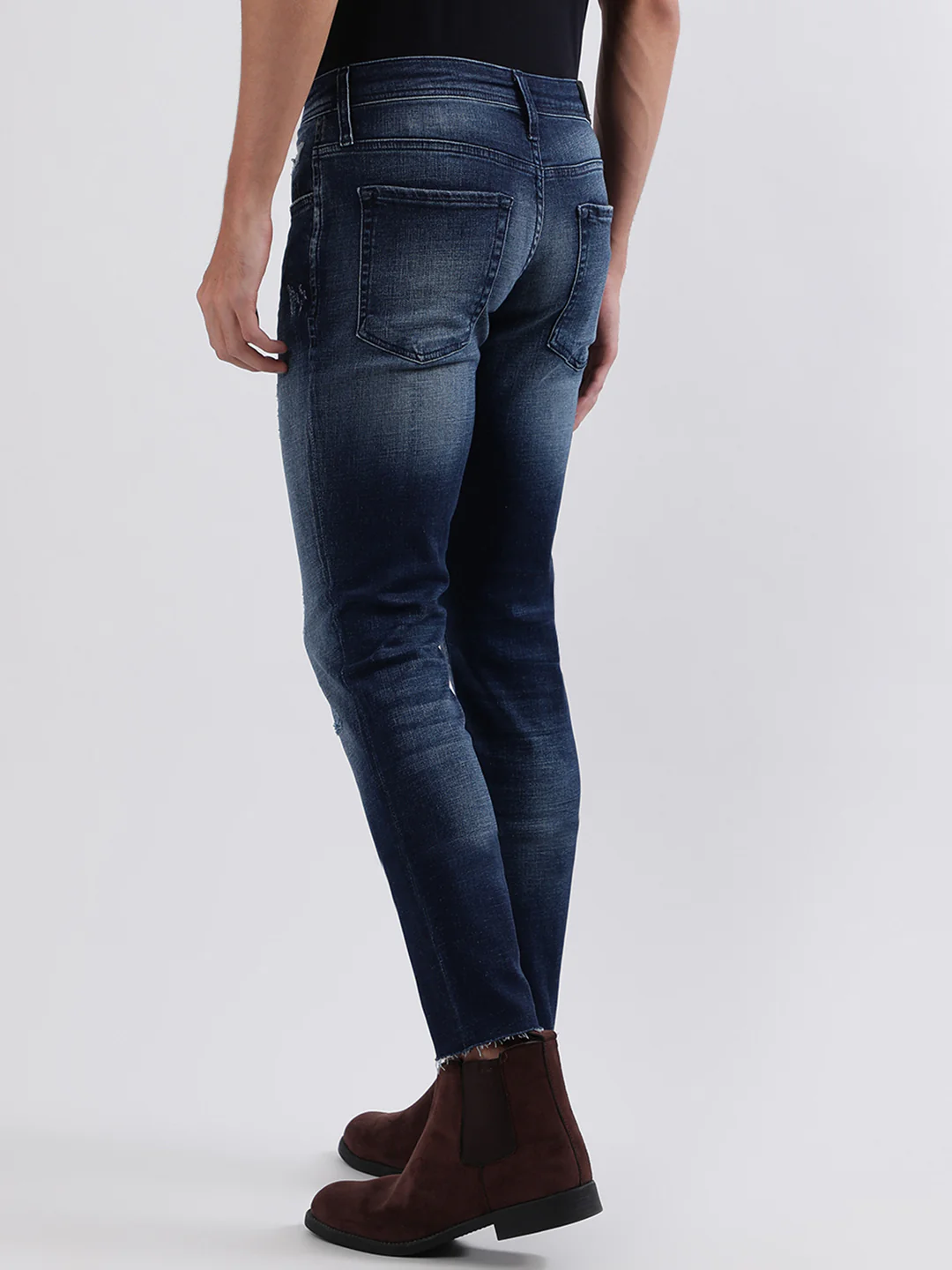 Antony Morato Men Solid Skinny Fit Jeans - Image 3