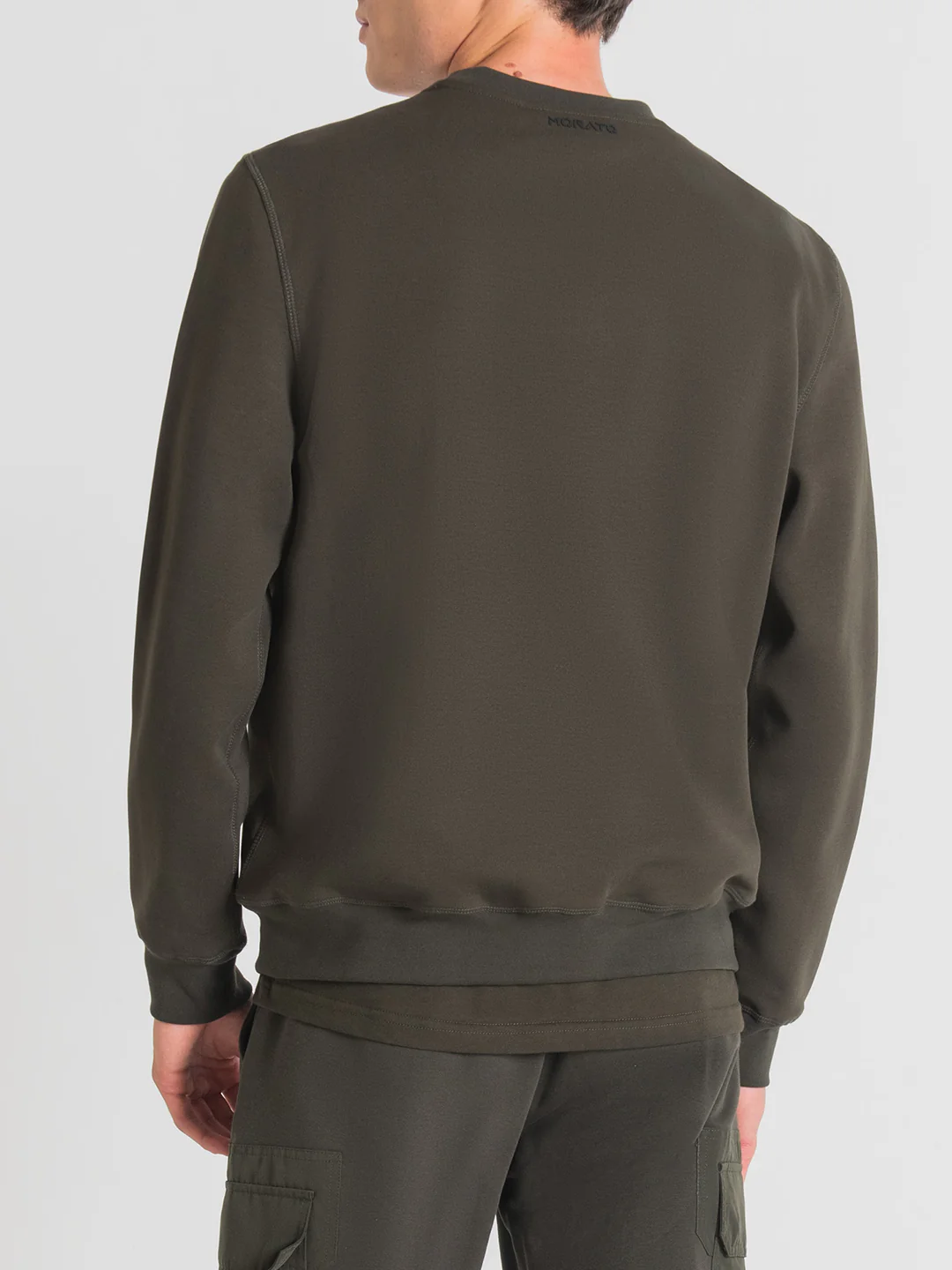 Antony Morato Men Printed Round Neck Full Sleeves Sweatshirt - Image 2