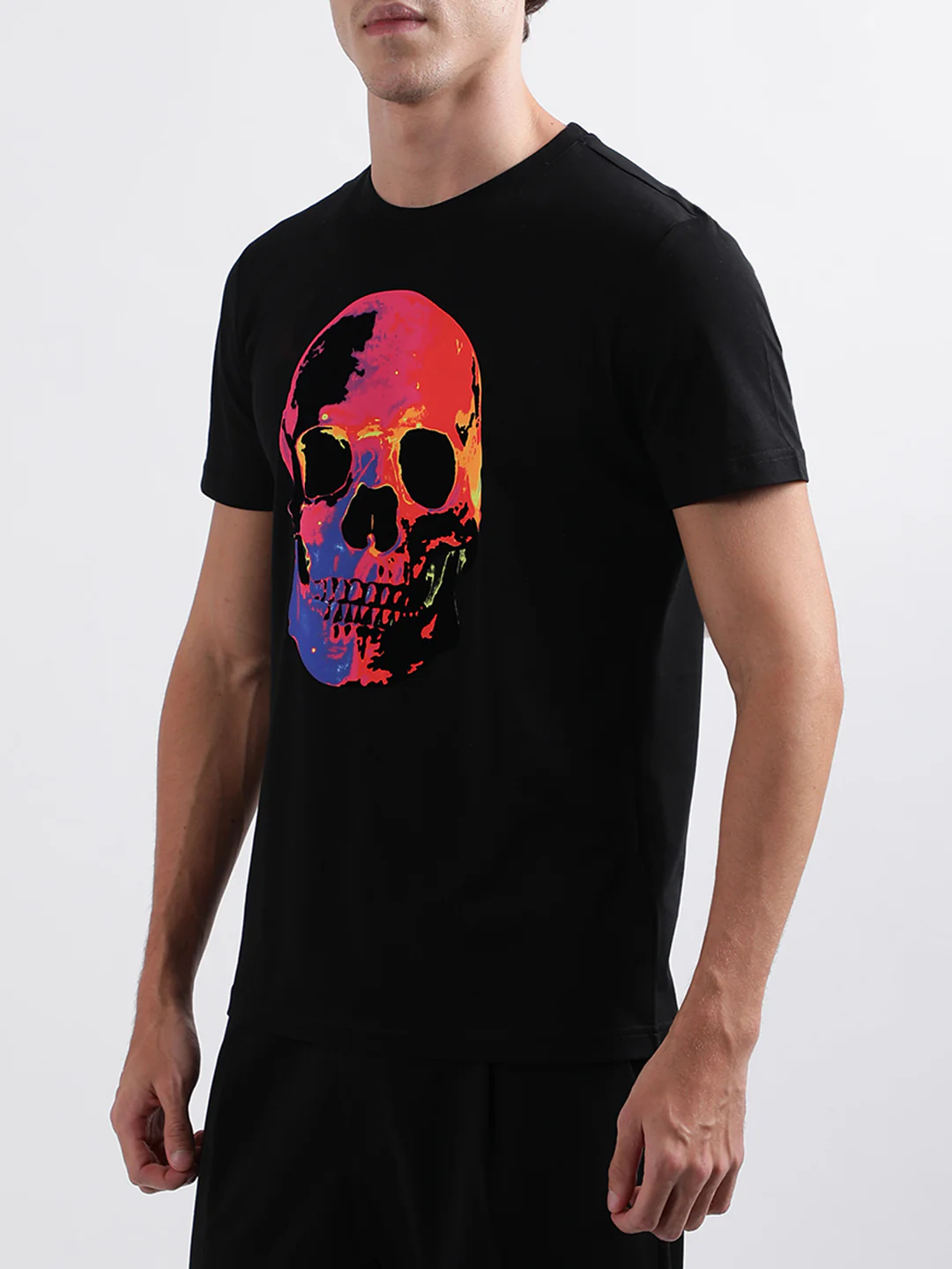 Antony Morato Black Printed Slim Fit Tshirt - Image 2
