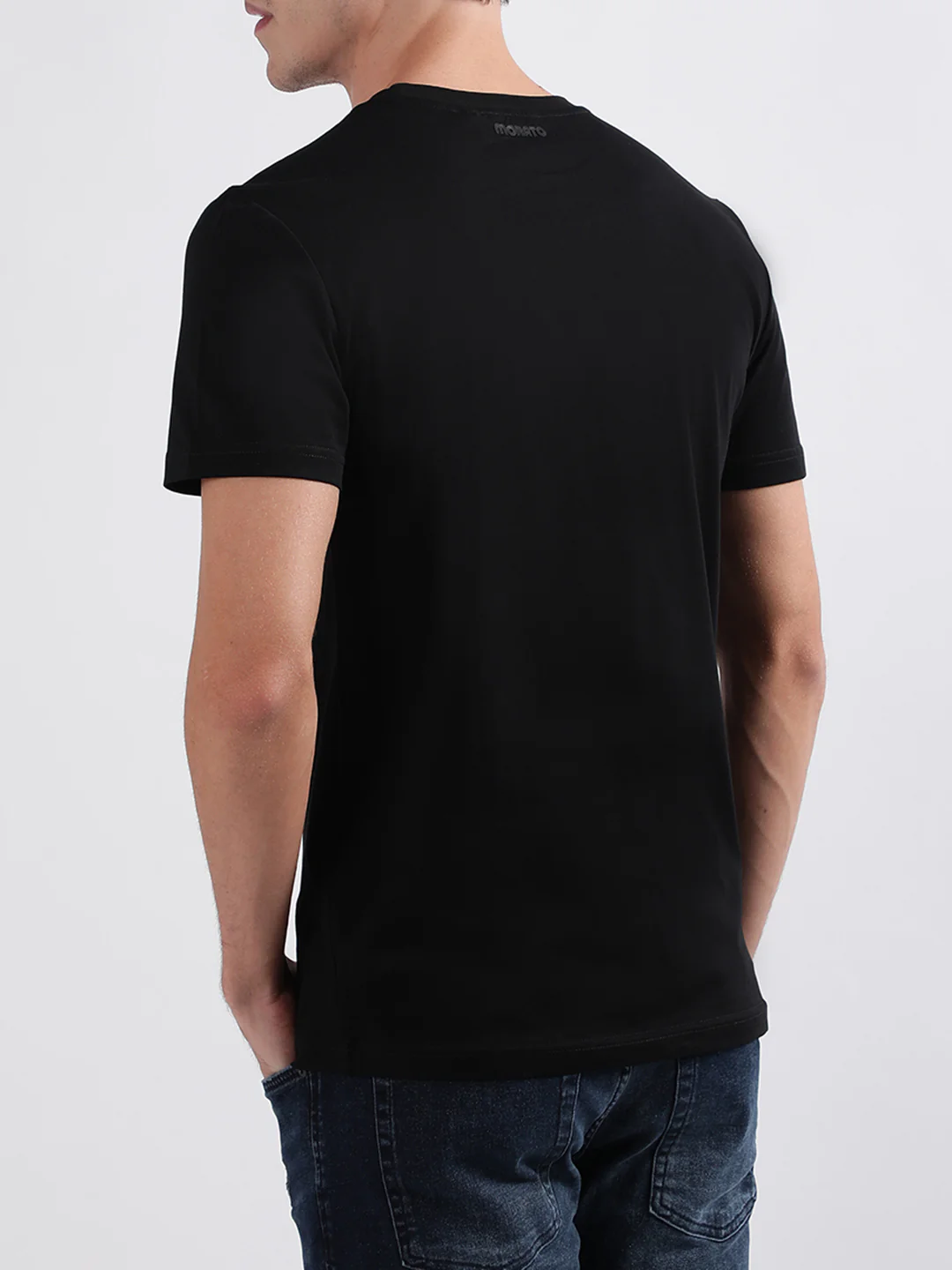 Antony Morato Black Printed Slim Fit Tshirt - Image 3