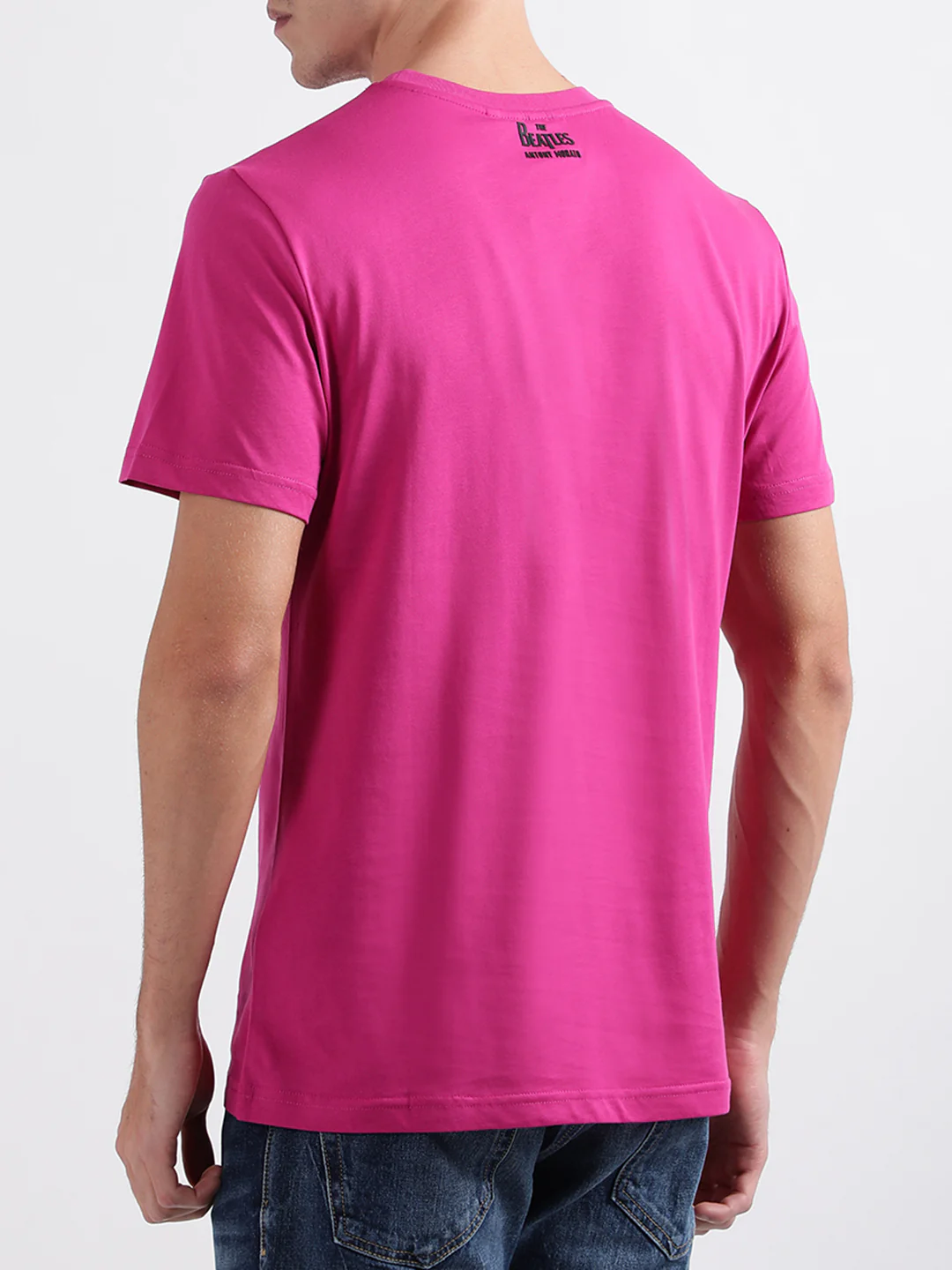 Antony Morato Pink Printed Regular Fit Tshirt - Image 3