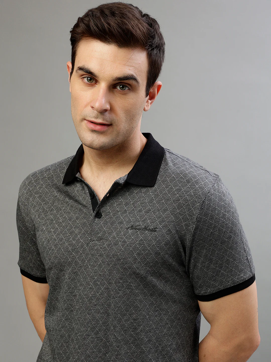 Antony Morato Black Fashion Regular Fit Polo Tshirt - Image 6