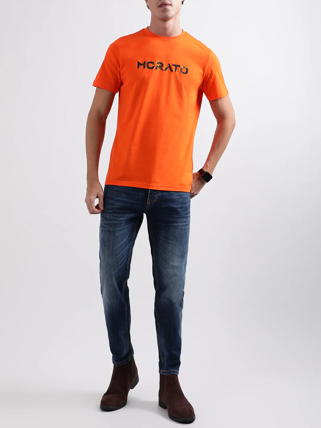 Antony Morato Red Regular Fit Tshirt - Image 4