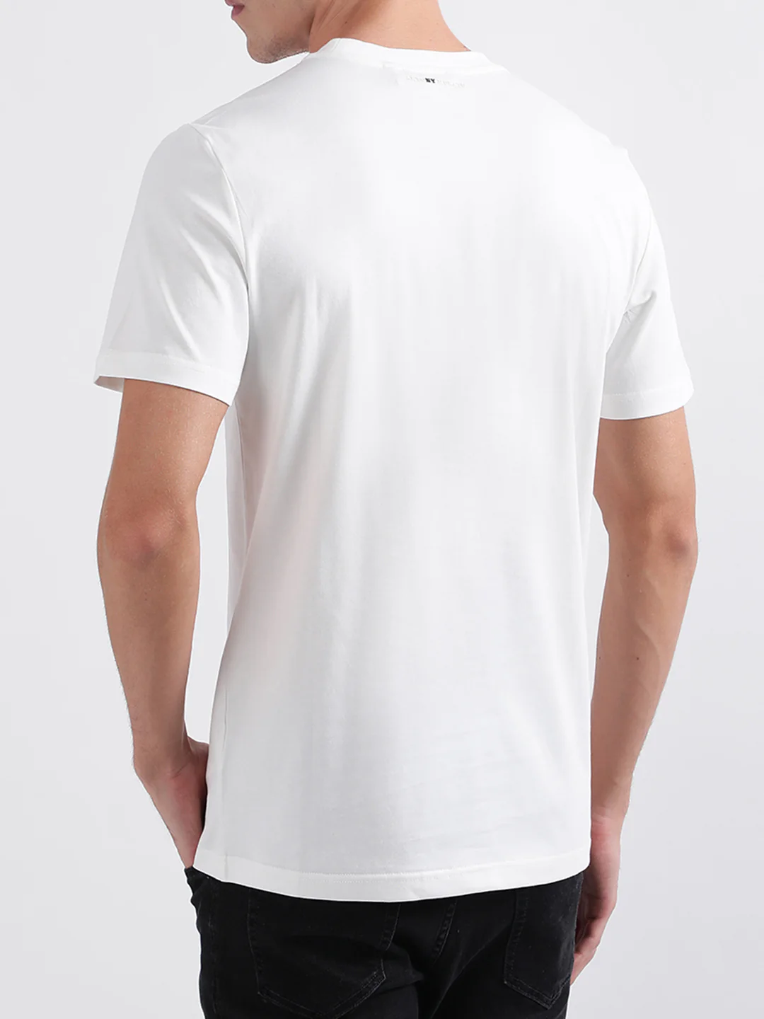 Antony Morato White Animal Print Regular Fit Tshirt - Image 3
