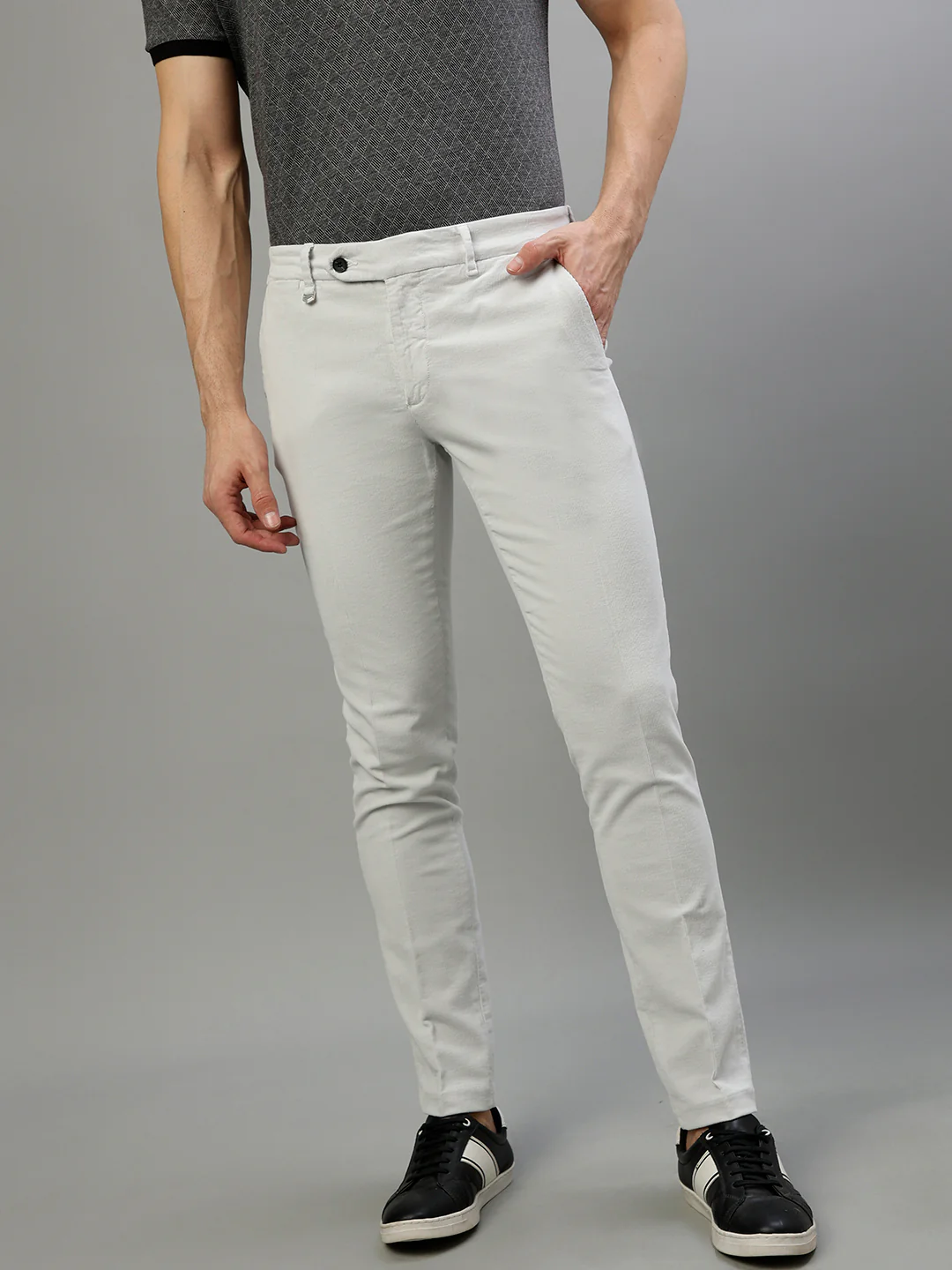 Antony Morato Men Solid Skinny Fit Trouser - Image 2