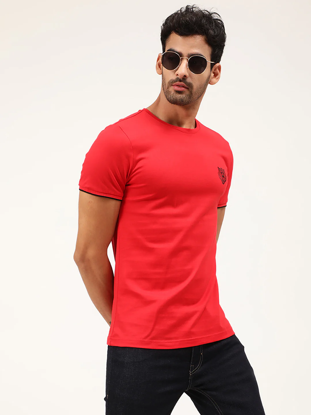 Antony Morato Fire Red Slim Fit Tshirt - Image 4