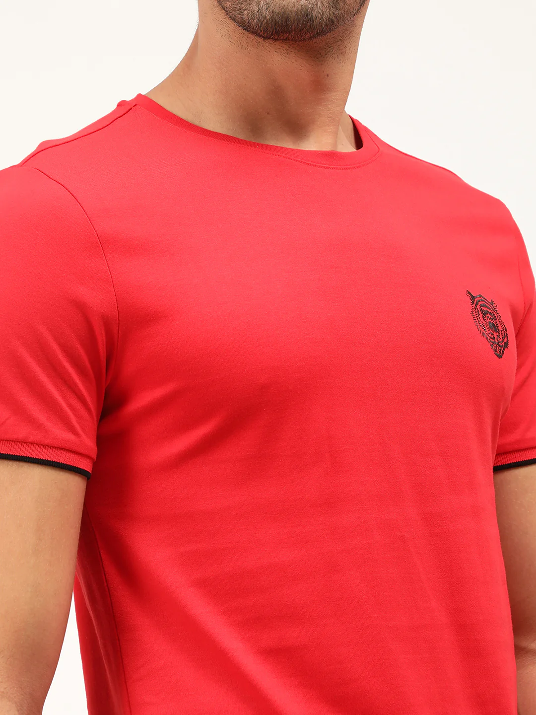 Antony Morato Fire Red Slim Fit Tshirt - Image 5