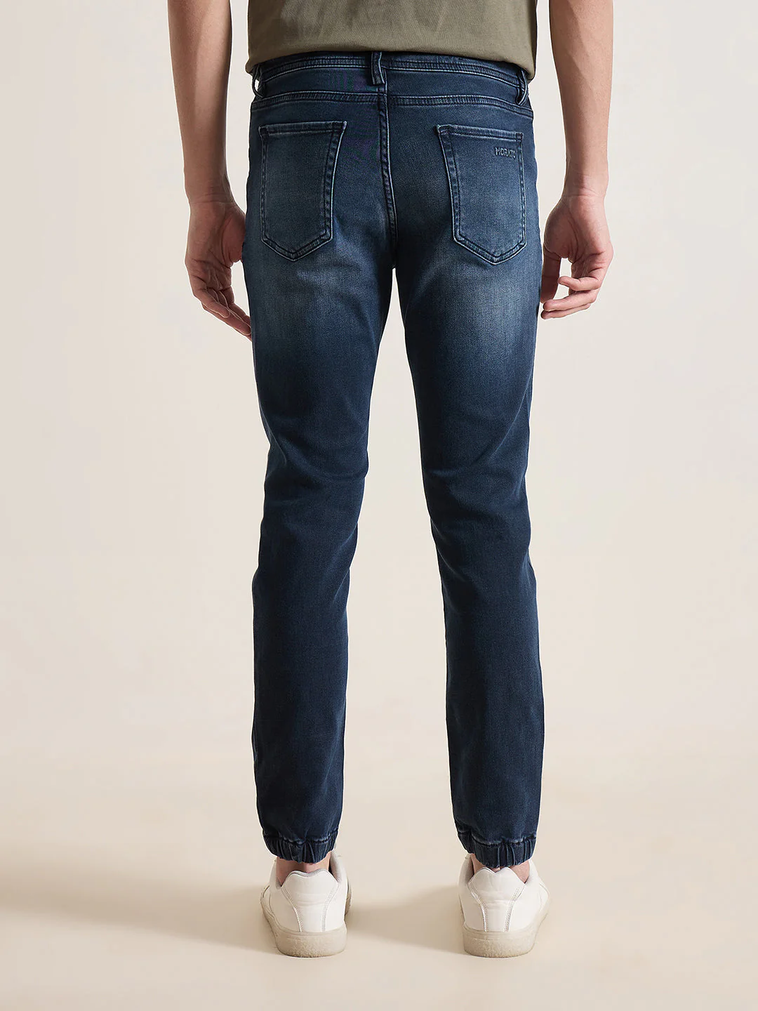 Antony Morato Men Blue Solid Skinny Fit Jeans - Image 2