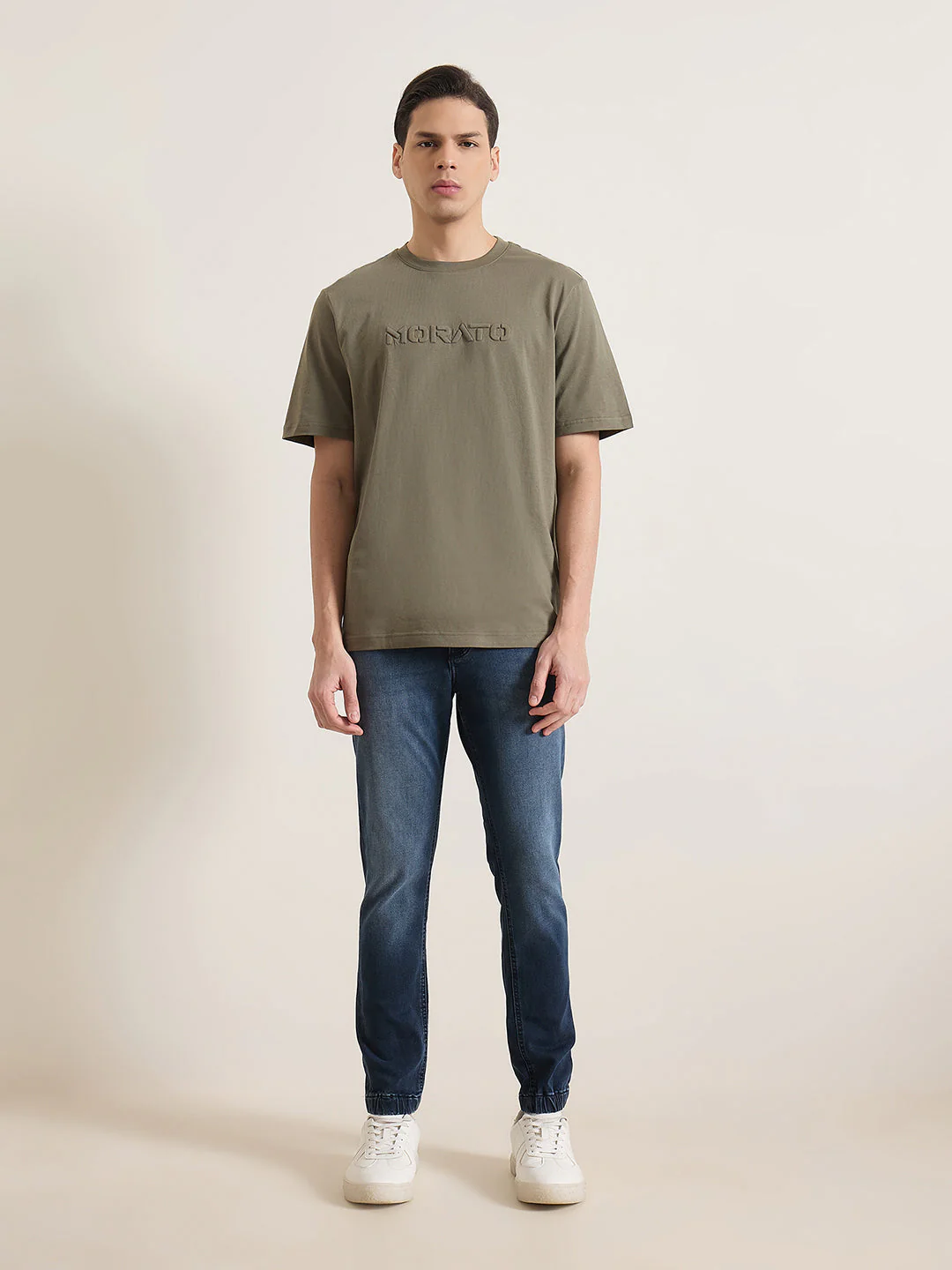 Antony Morato Men Blue Solid Skinny Fit Jeans - Image 6