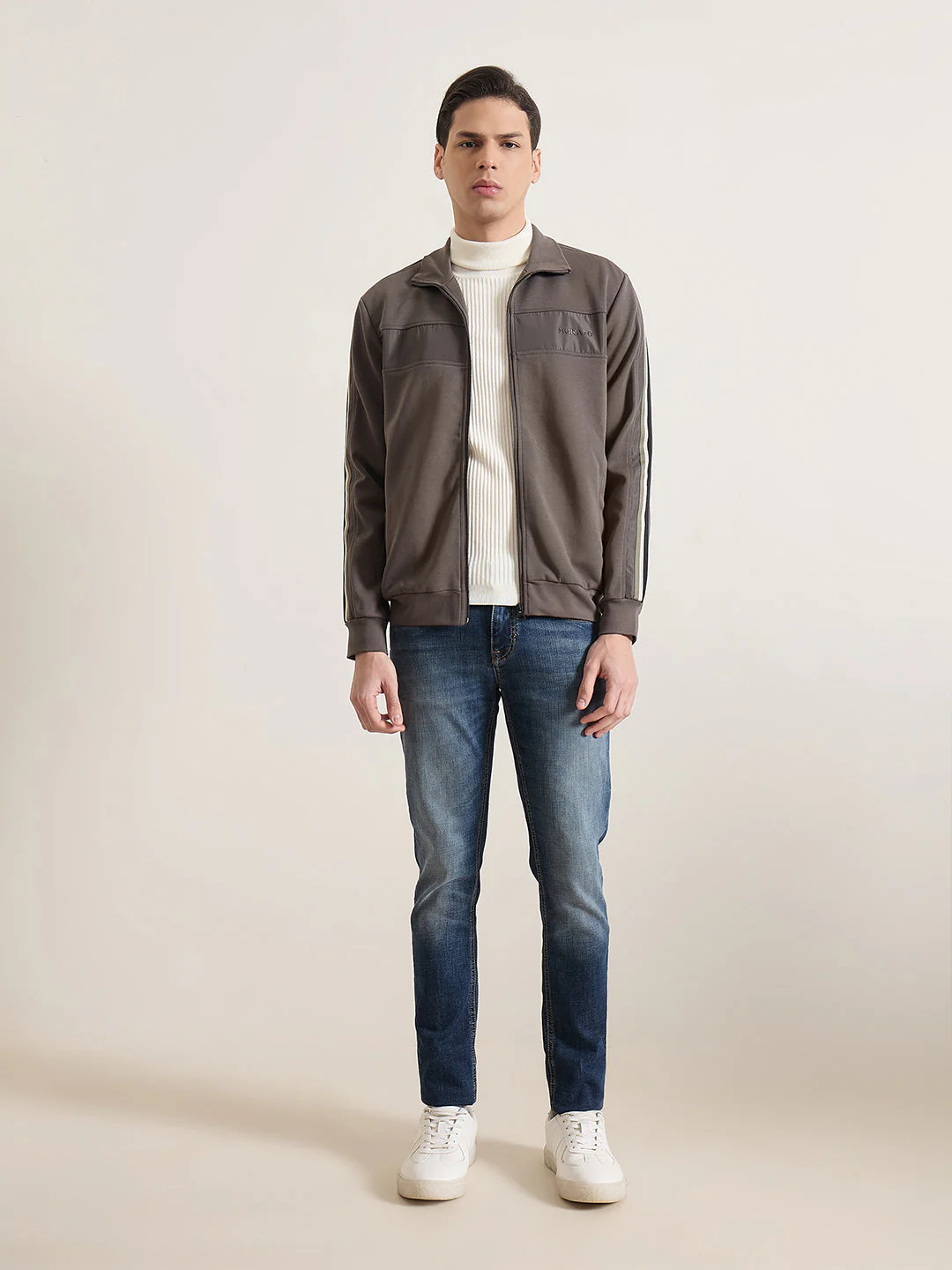 Antony Morato Men Green Solid Regular Fit Sweatshirt - Image 5