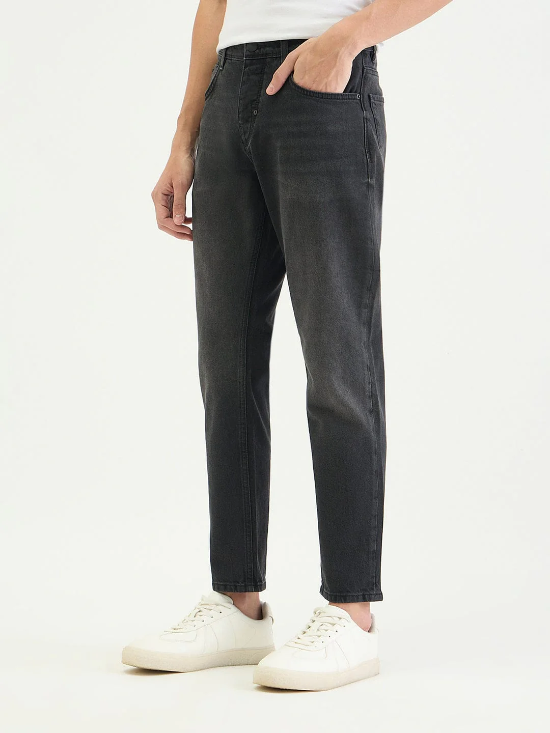 Antony Morato Men Slim Fit Black Solid Jeans - Image 2