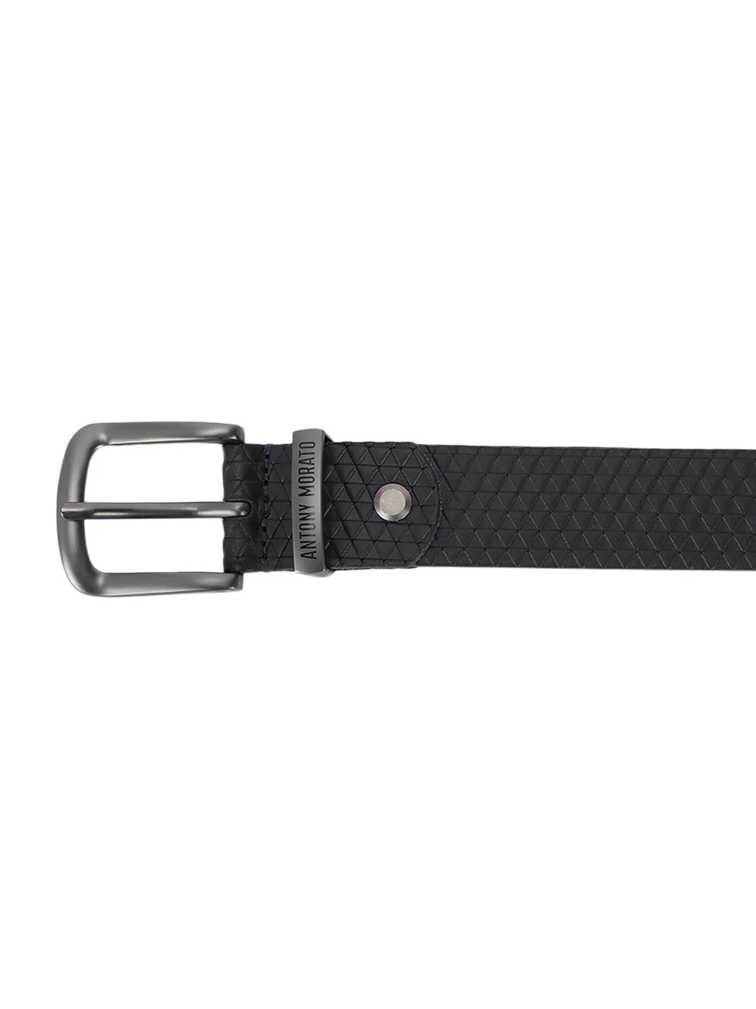 Antony Morato Boys Blue Textured Belt - Image 4