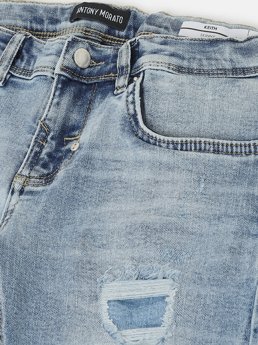 Antony Morato Boys Solid Skinny Fit Jeans - Image 3