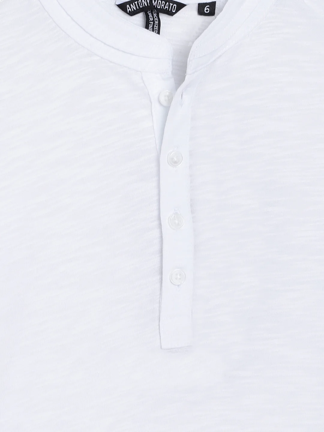 Antony Morato Kids White Regular Fit Tshirt - Image 3