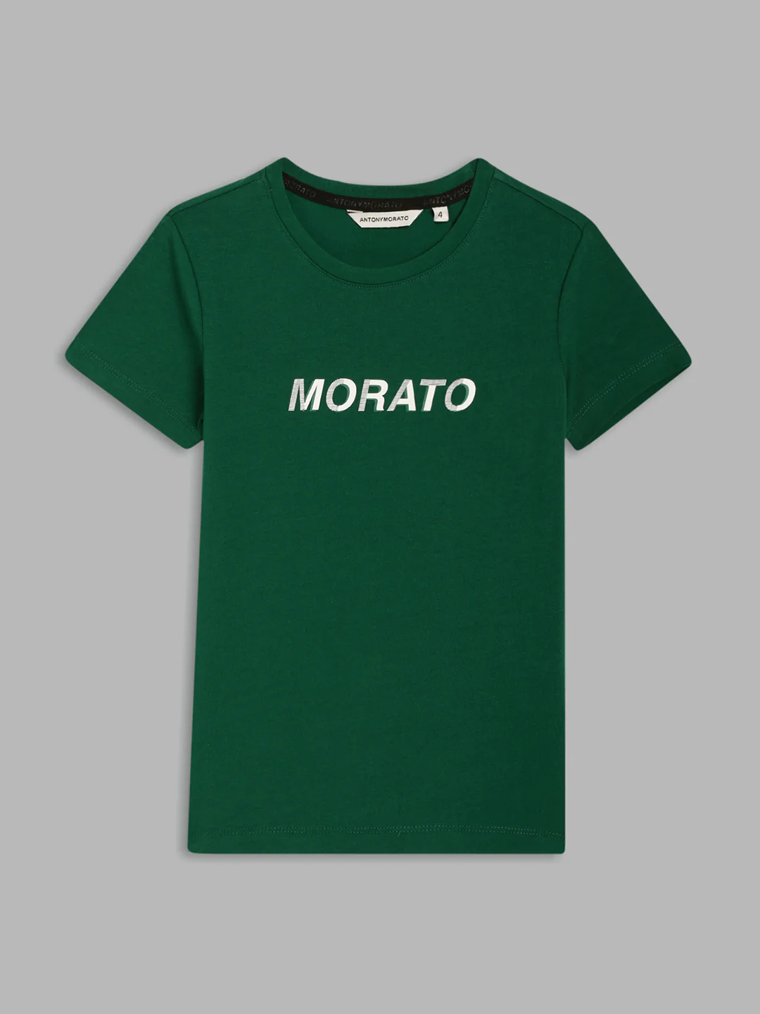 Antony Morato Kids Green Logo Regular Fit Tshirt
