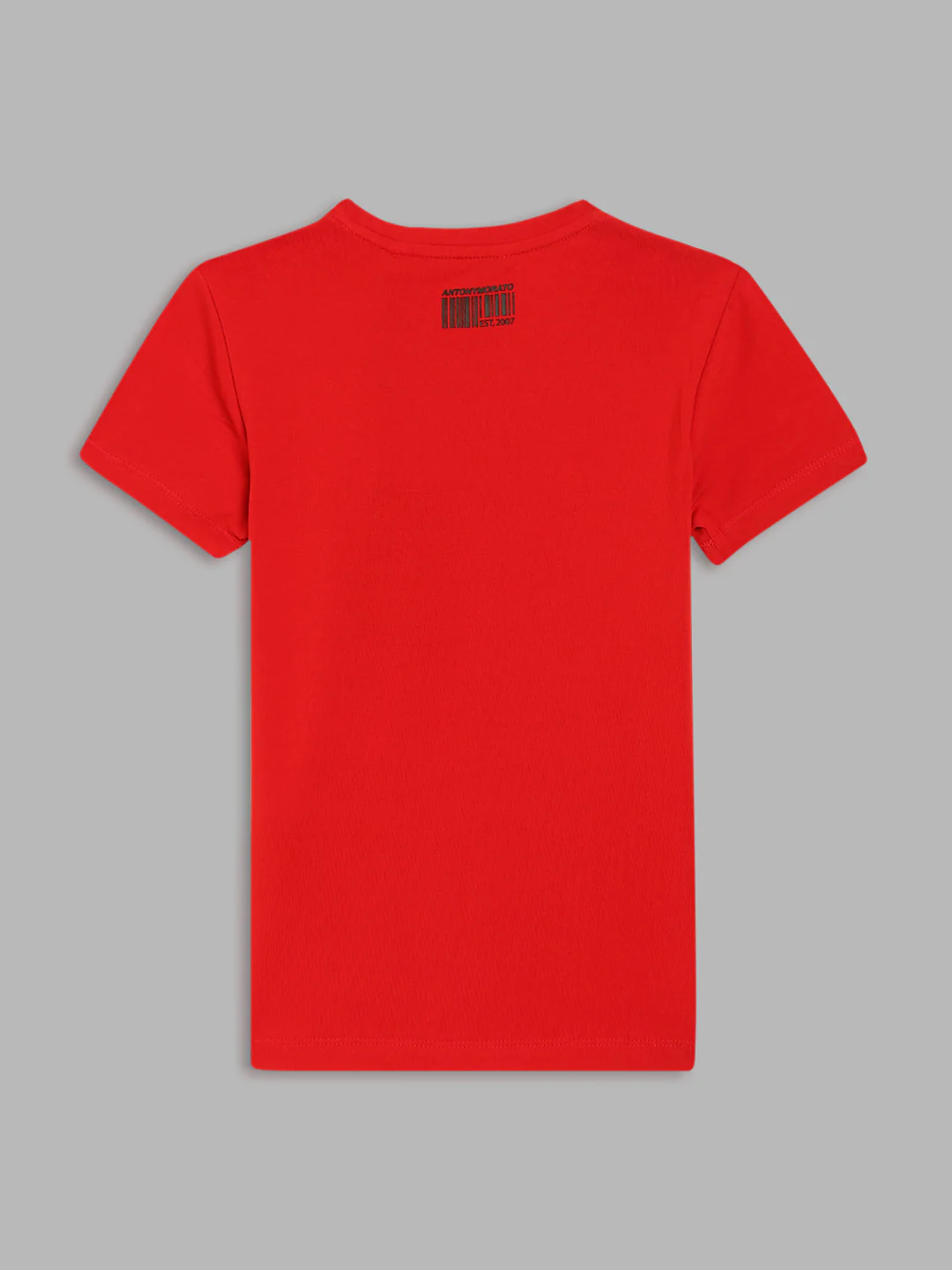 Antony Morato Kids Red Logo Regular Fit Tshirt - Image 2
